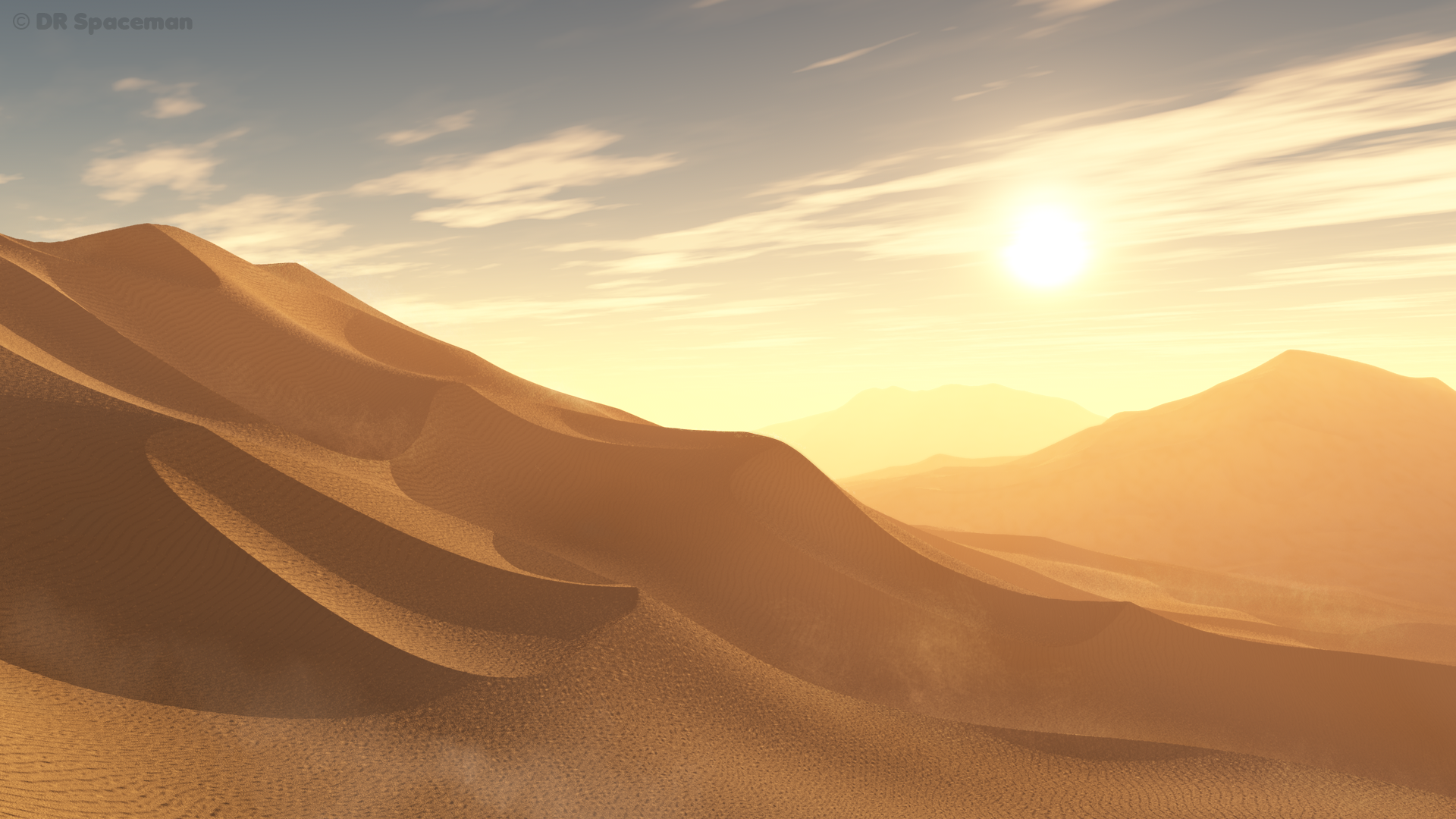 Desert Scenery Wallpaper