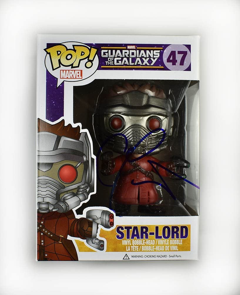 Chris Pratt Guardians Of The Galaxy Endgame Avengers Signed Funko Pop Certified Authentic PSA DNA COA, Collectibles & Fine Art