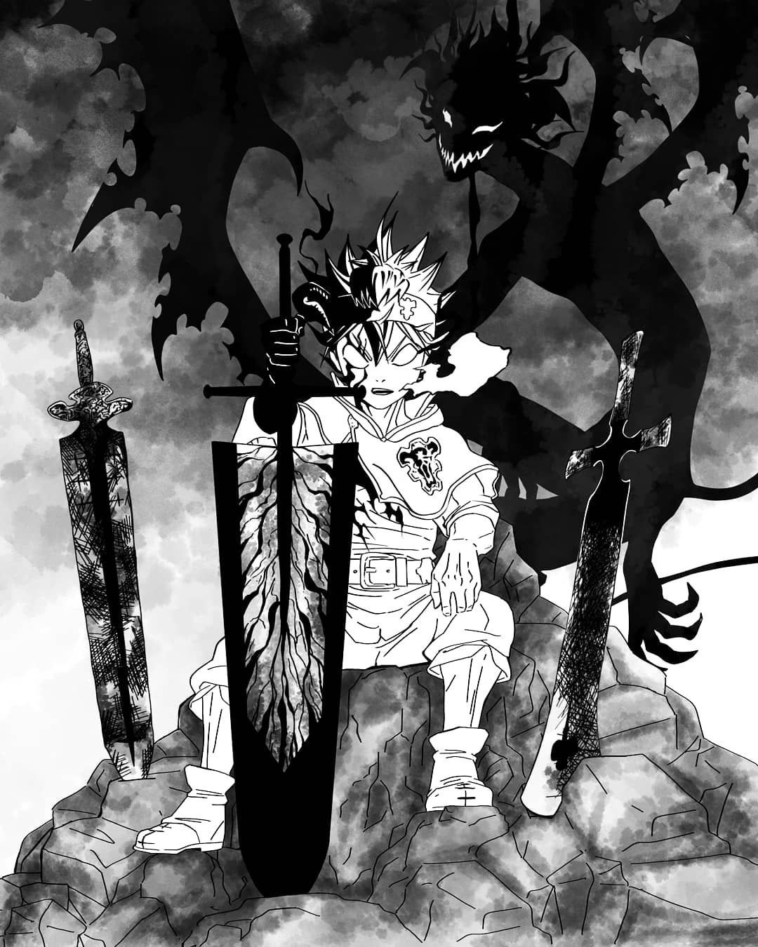 Black Clover Manga Panels Wallpapers Wallpaper Cave