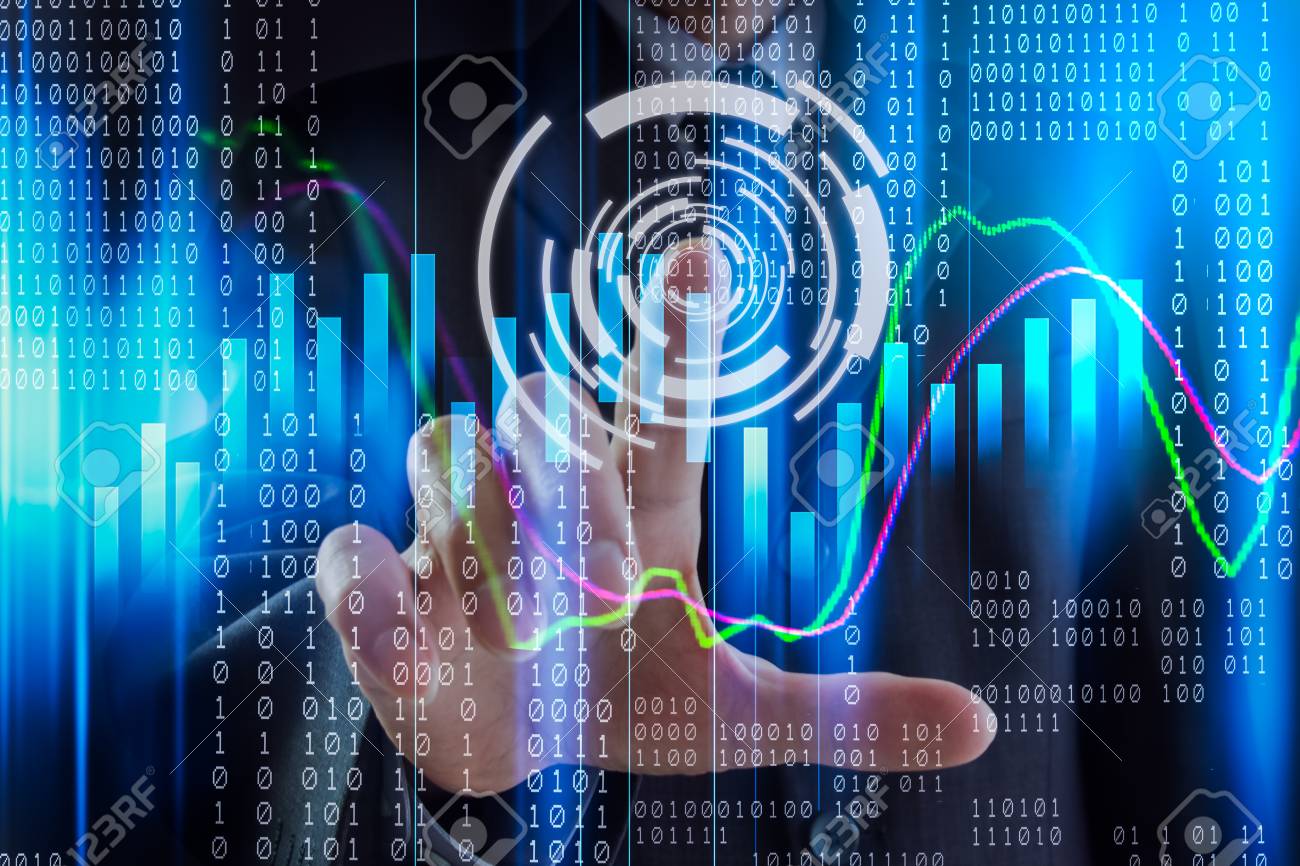 Free download Business Man On Digital Stock Market Financial Indicator [1300x866] for your Desktop, Mobile & Tablet. Explore Financial Market Wallpaper. Market Wallpaper, Spice Market Wallpaper, Stock Market Crash Wallpaper