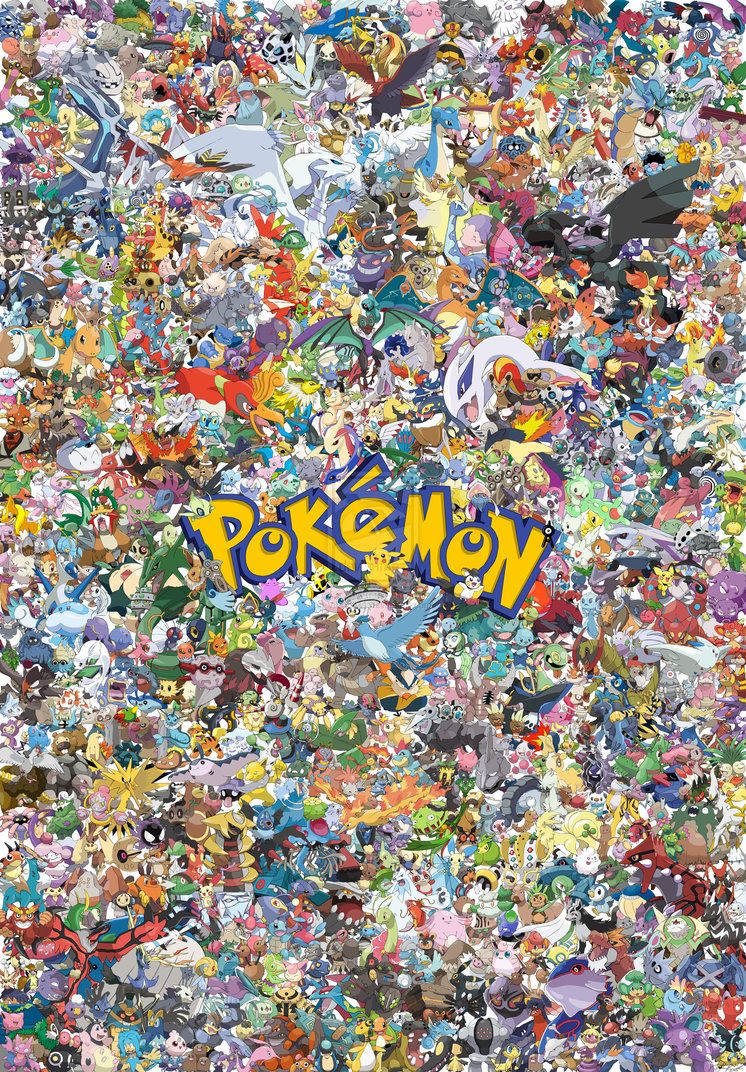 Pokemon Poster. Pokemon poster, Pokemon, Cute pokemon wallpaper