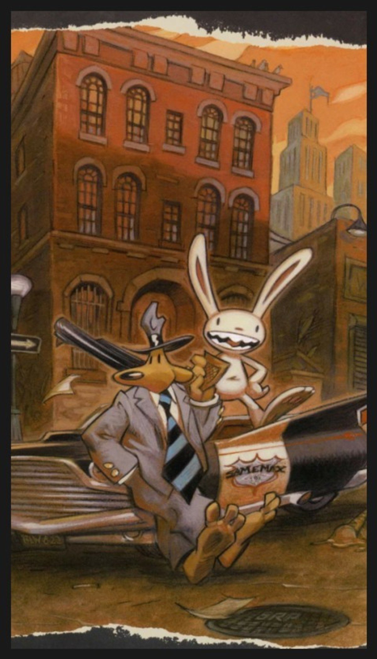 Max of Sam and Max Wallpaper by bdell on DeviantArt
