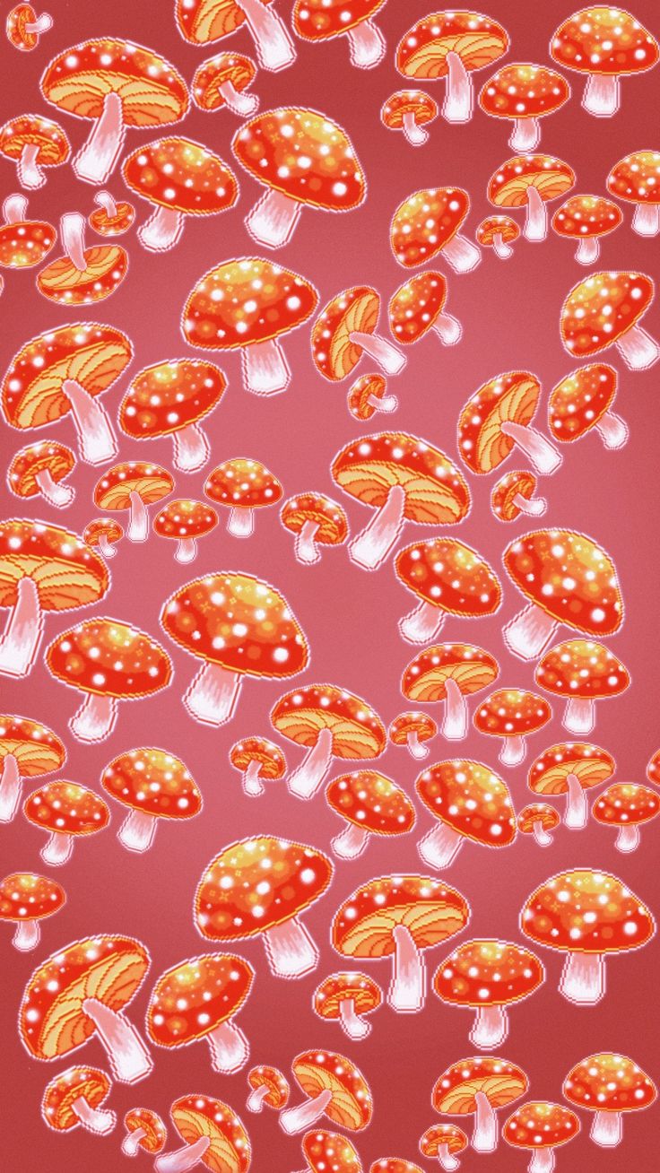 Red Mushroom Wallpapers - Wallpaper Cave