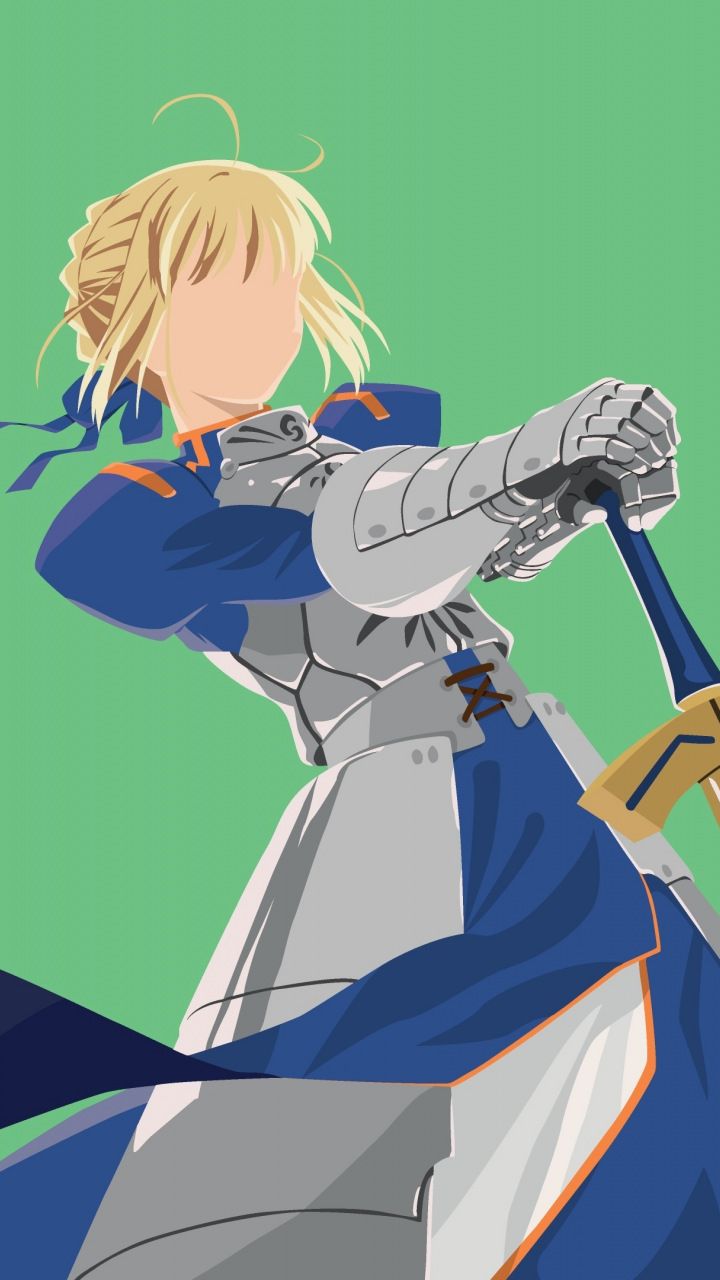 Saber Fate Series, Fate Grand Order, Minimal, 720x1280 Wallpaper. Anime, Anime Films, Anime Wallpaper Live
