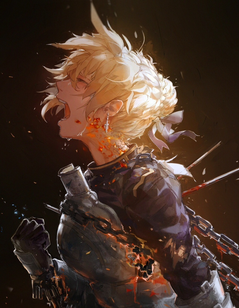 Download Saber, Blonde, Anime Girl, Fate Stay Night, Art 840x1160 Wallpaper, Iphone 4, Iphone 4s, Ipod Touch, 840x1160 HD Image, Background, 4650