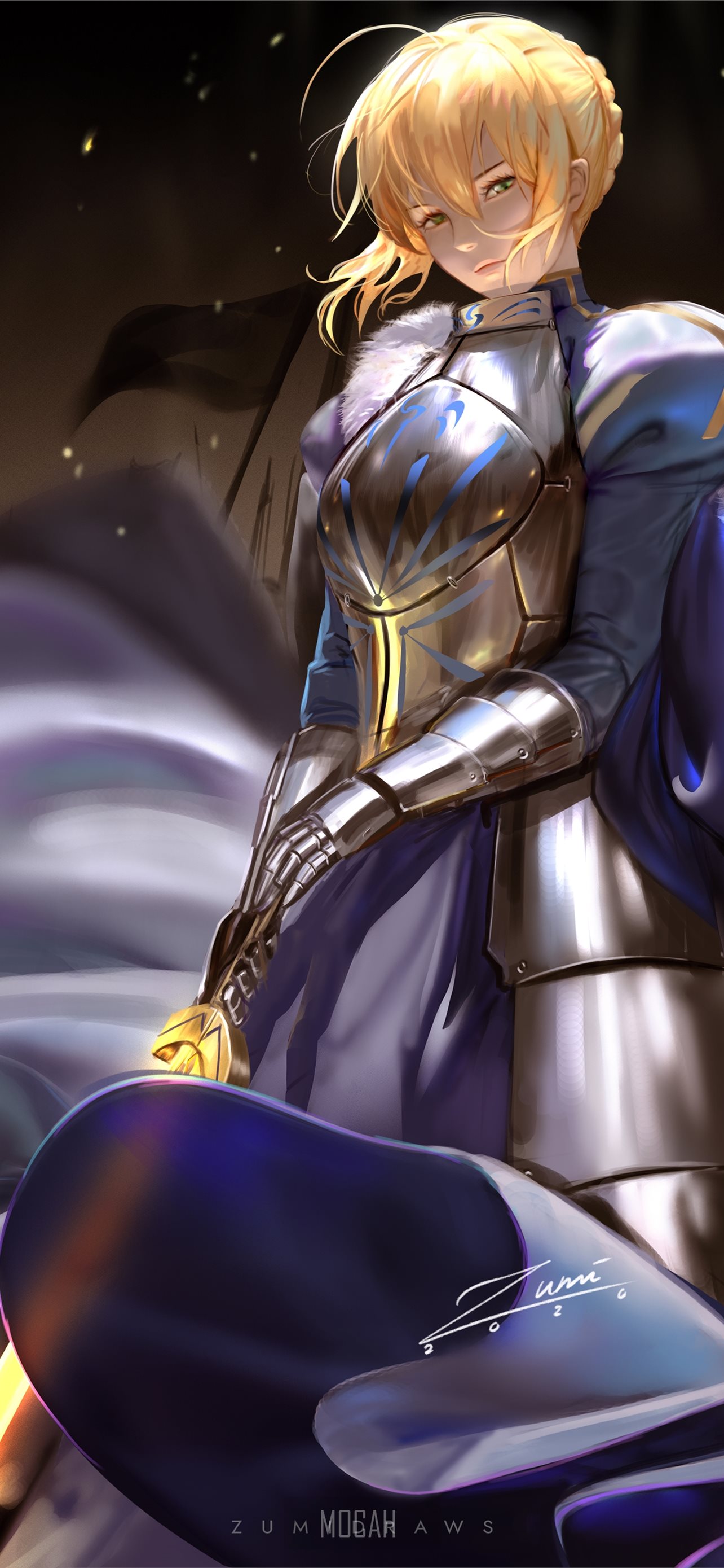 fatezero iPhone Wallpaper Free Download