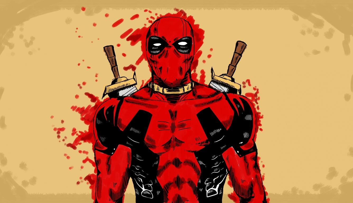 Deadpool Marvel Comic Art Laptop HD HD 4k Wallpaper, Image, Background, Photo and Picture