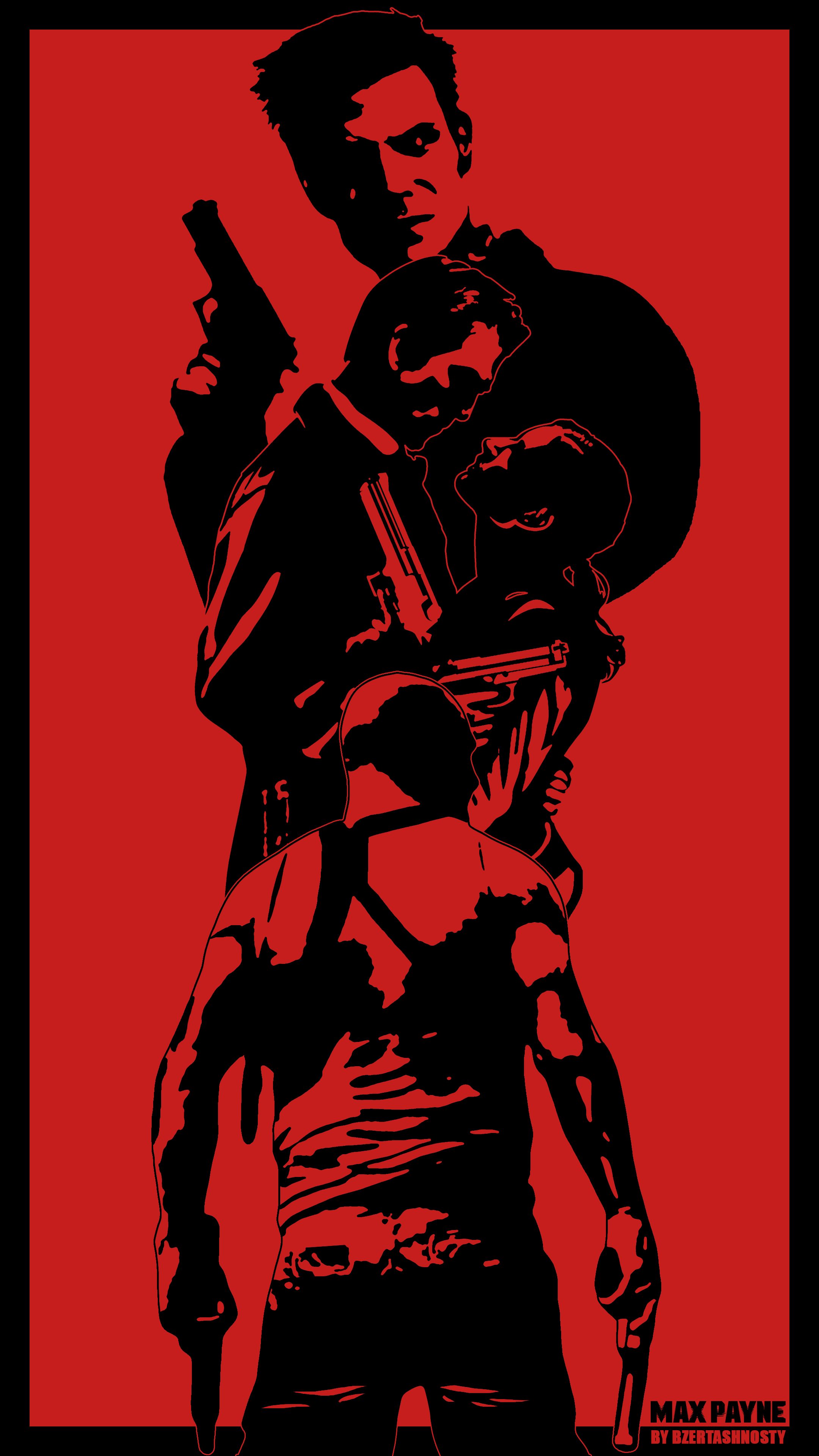 MAX PAYNE POSTER. Max payne, Max payne 3, Joker artwork