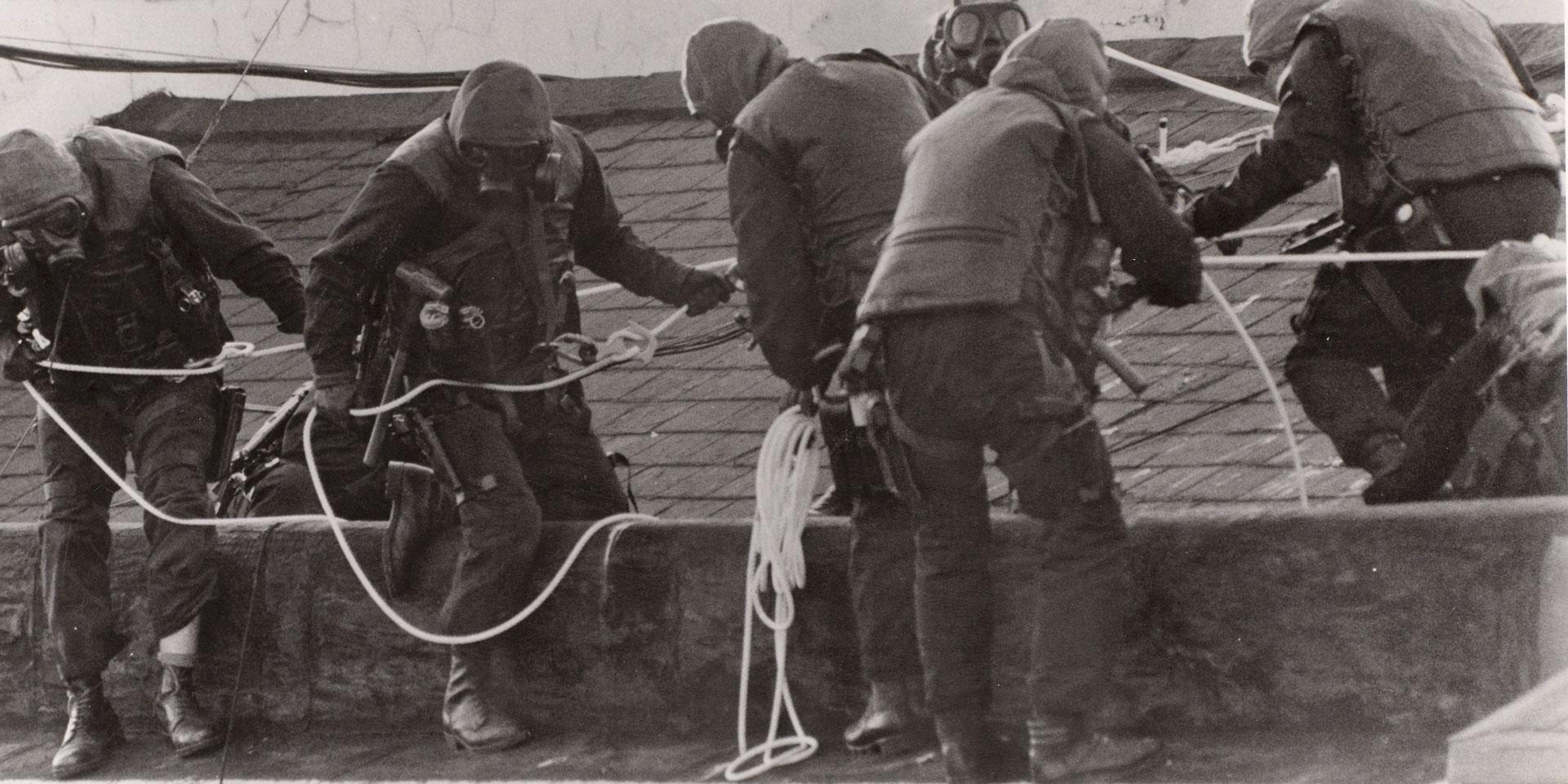 Iranian Embassy siege. National Army Museum