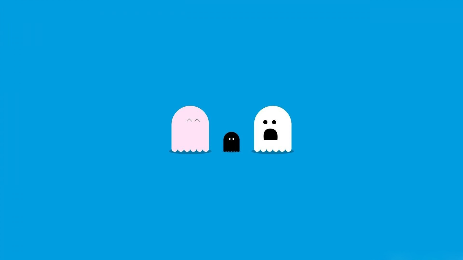 Cute Ghost Desktop Wallpaper Free Download