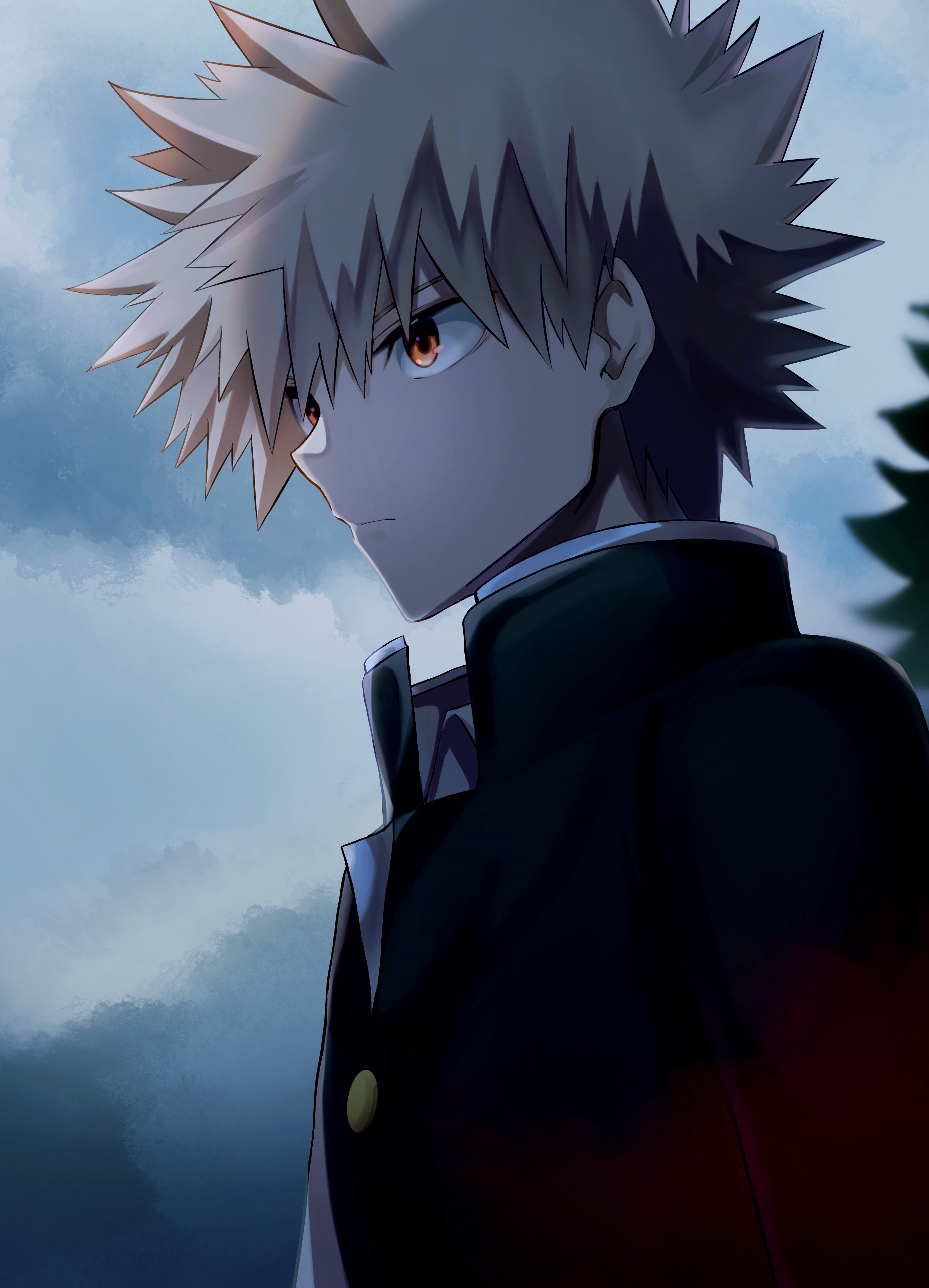 Anime Boys Katsuki Bakugou Blond Hair Anime Wallpaper:2894x4012