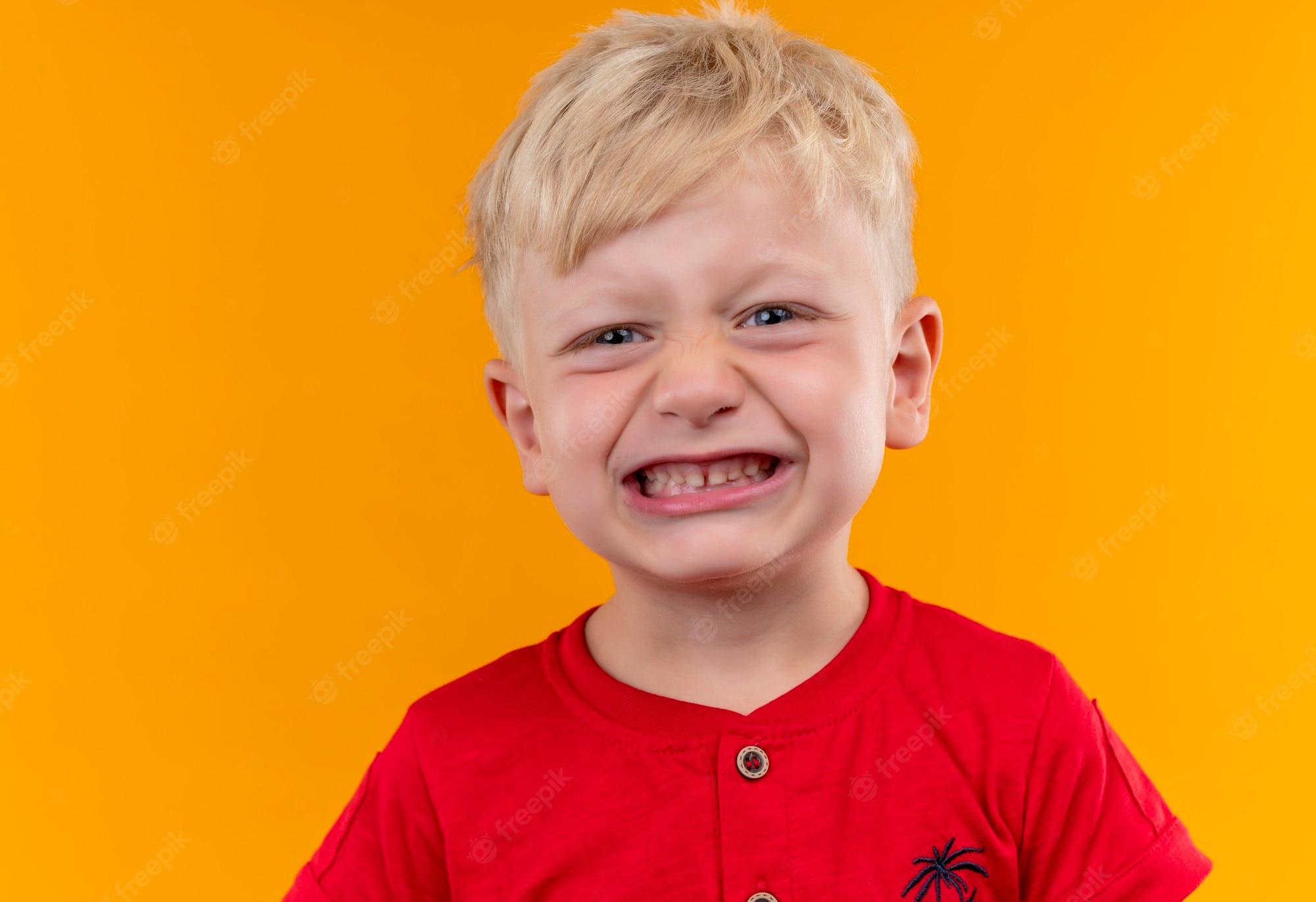 Blonde Boy With Blue Eyes Image. Free Vectors, & PSD