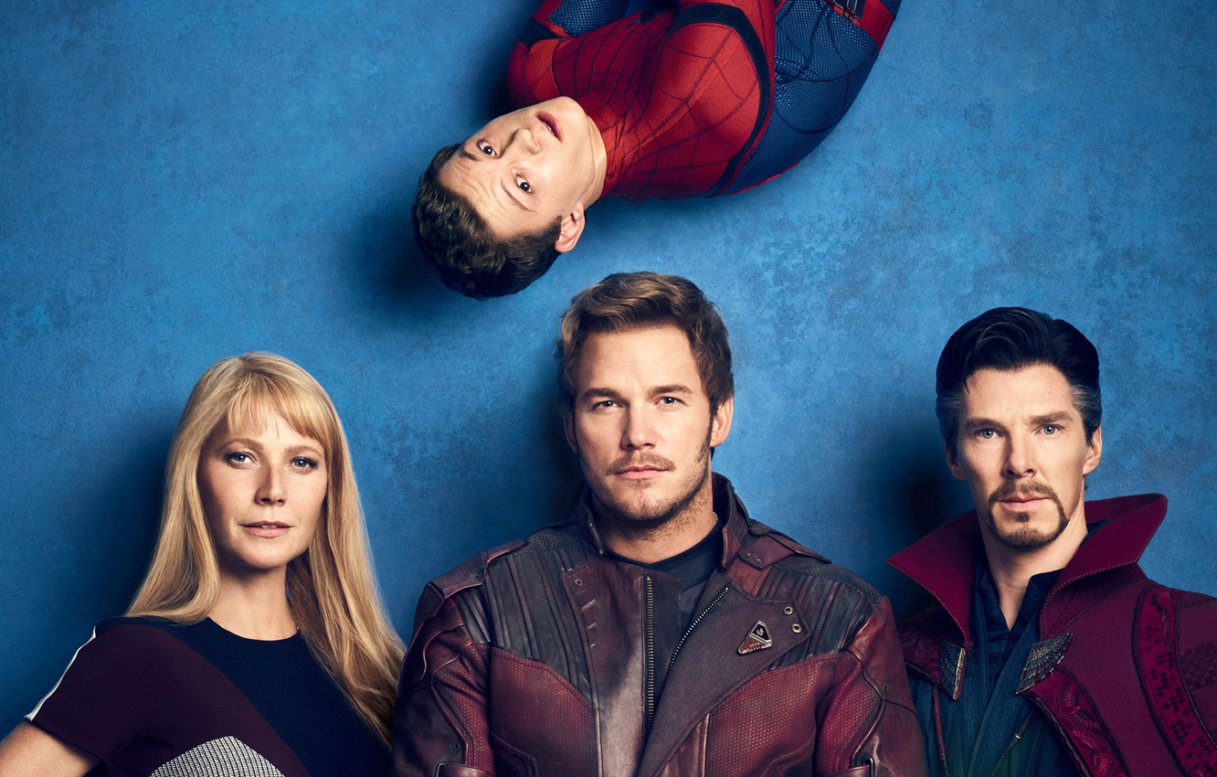 Wallpaper Heroes, Actor, Actress, Movie, Heroes, Superheroes, The Film, Actors, Fiction, Marvel, Spider Man, Spider Man, Comics, Benedict Cumberbatch, Benedict Cumberbatch, Peter Parker Image For Desktop, Section фильмы