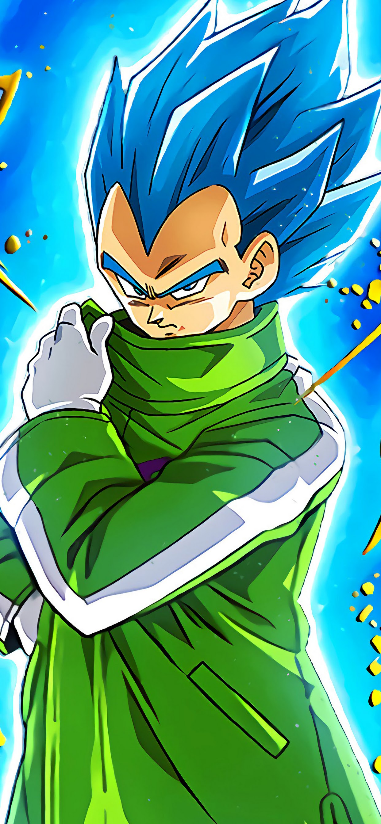 Super Saiyan Blue Vegeta Dragon Ball Super: Broly 4K Wallpaper