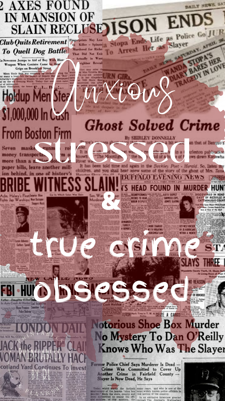 Anxious, Stressed, True Crime Obsessed” Phone Wallpaper Download ♡︎'s Ko Fi Shop Fi ❤️ Where Creators Get Support From Fans Through Donations, Memberships, Shop Sales And More! The Original 'Buy