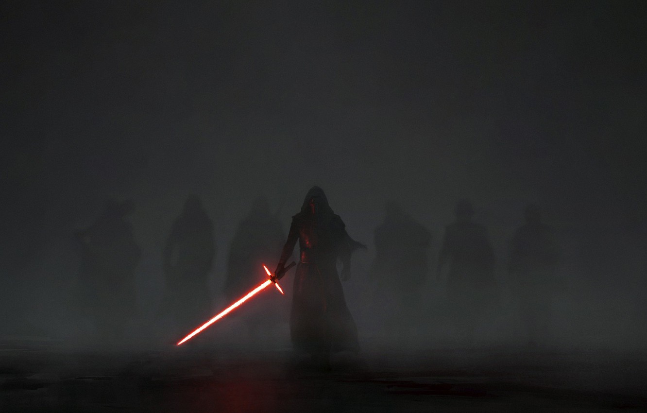 Wallpaper Star Wars, Sword, Darkness, Fantasy, Art, Lightsaber, Sith, Fighters, Characters, Kylo Ren, Return, Kyle Wren, D Neville, by D Neville, the Knights of Ren image for desktop, section минимализм