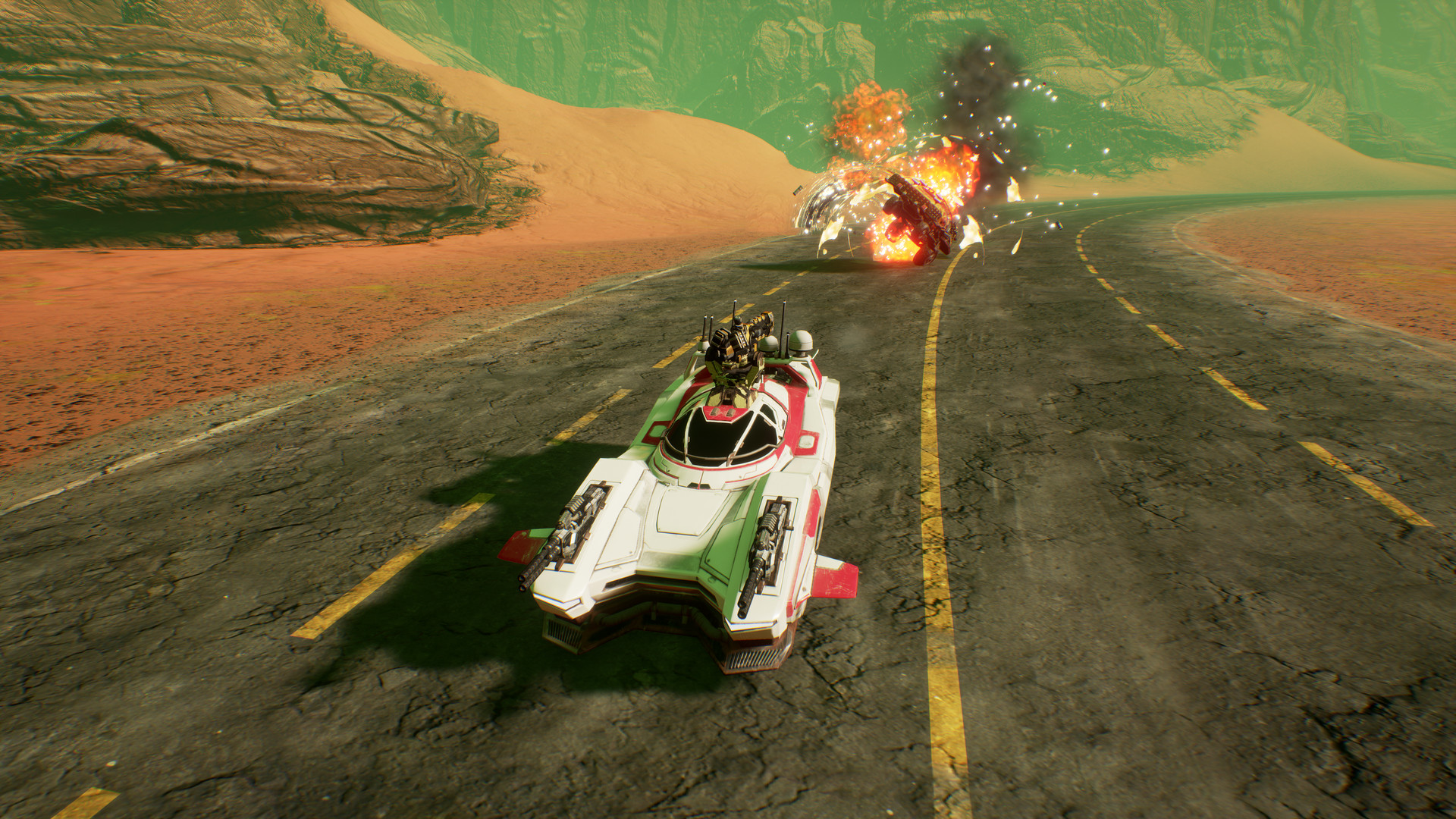 Dark Future: Blood Red States Receives A Pre Alpha Gameplay Video