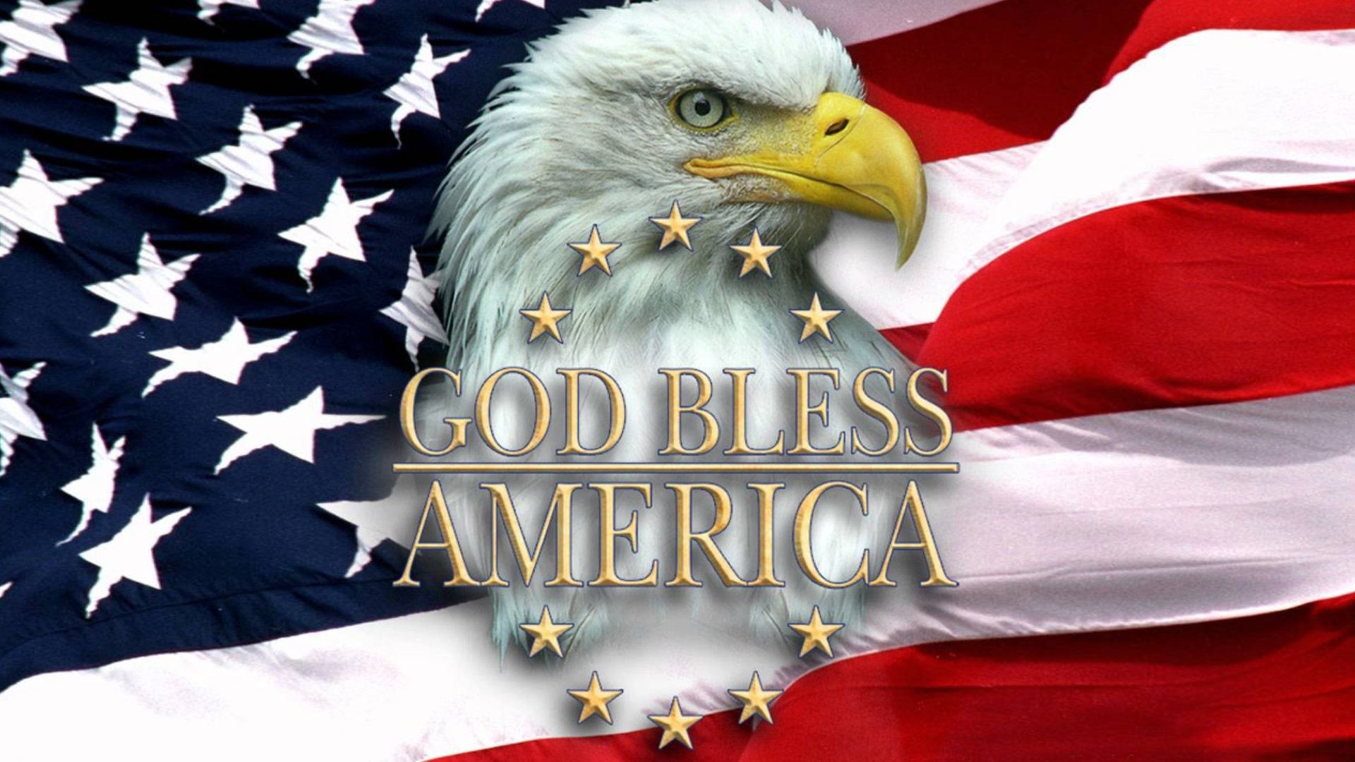 American Flag Eagle Wallpaper Data Src Patriotic Flag Eagle