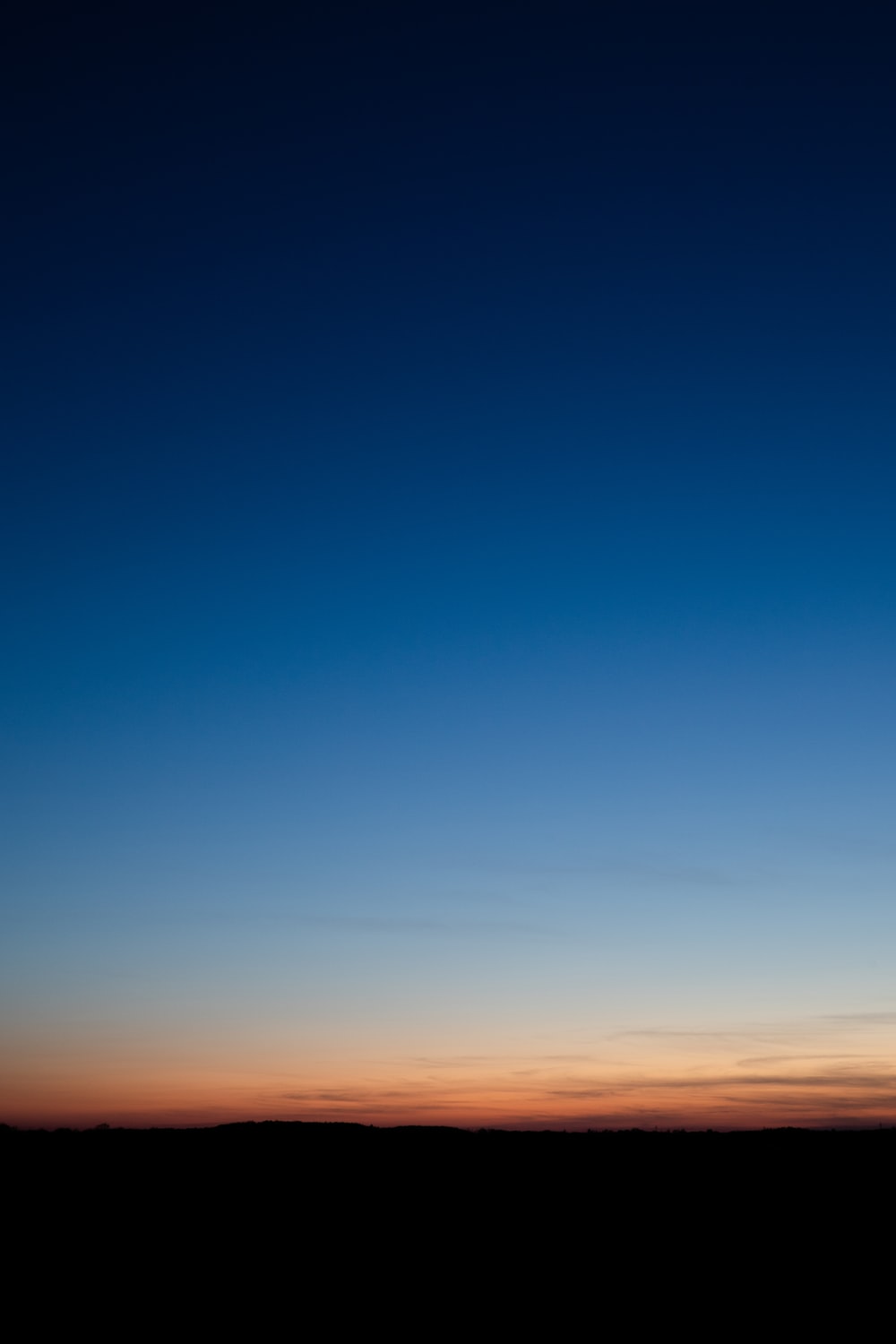 Blue Sunset Picture. Download Free Image