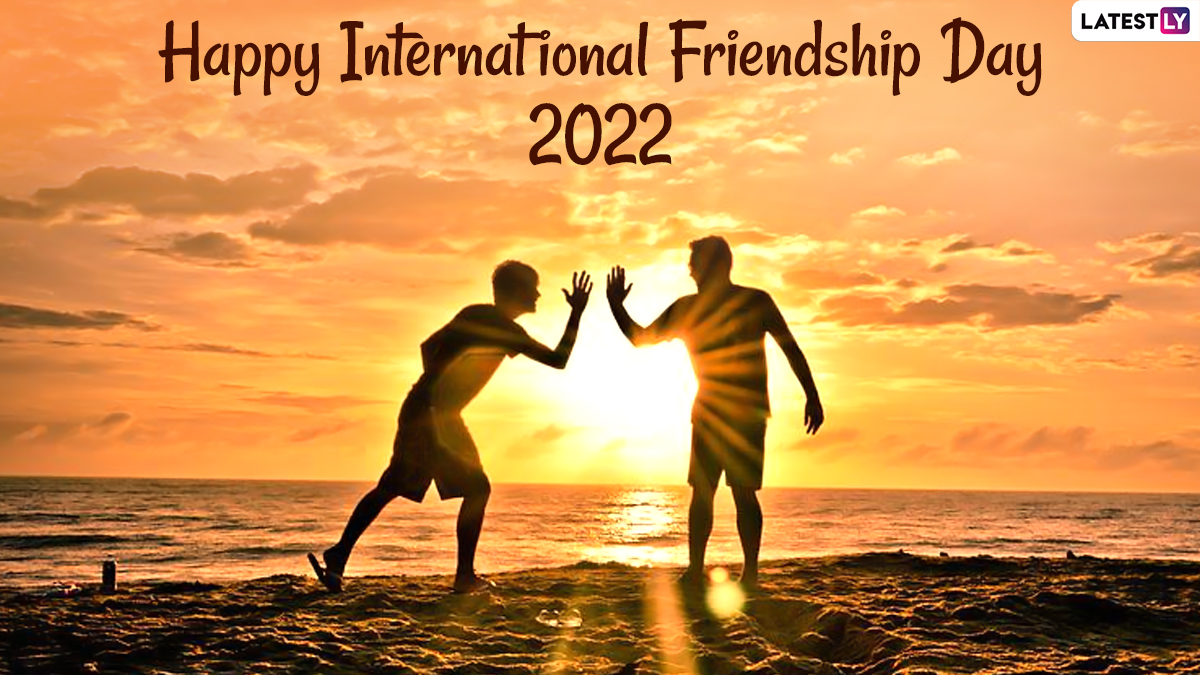 International Friendship Day 2022 Wishes & HD Image: Facebook Messages, WhatsApp Stickers, GIF Greetings & SMS To Celebrate the Special Day!