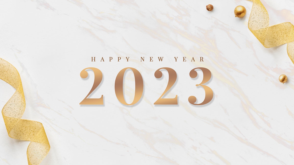 2023 happy new year wallpaper