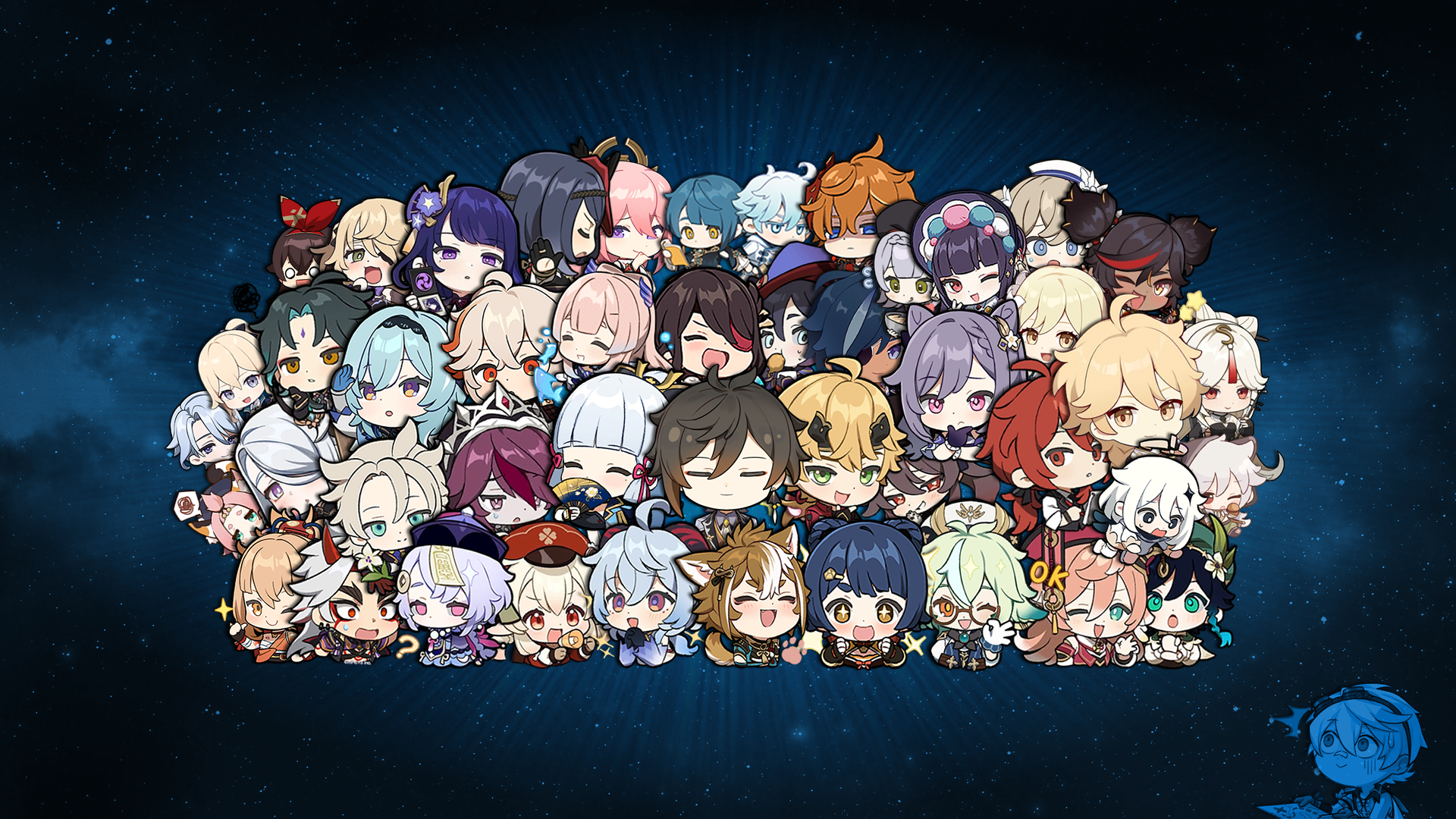 Chibi Art Wallpaper