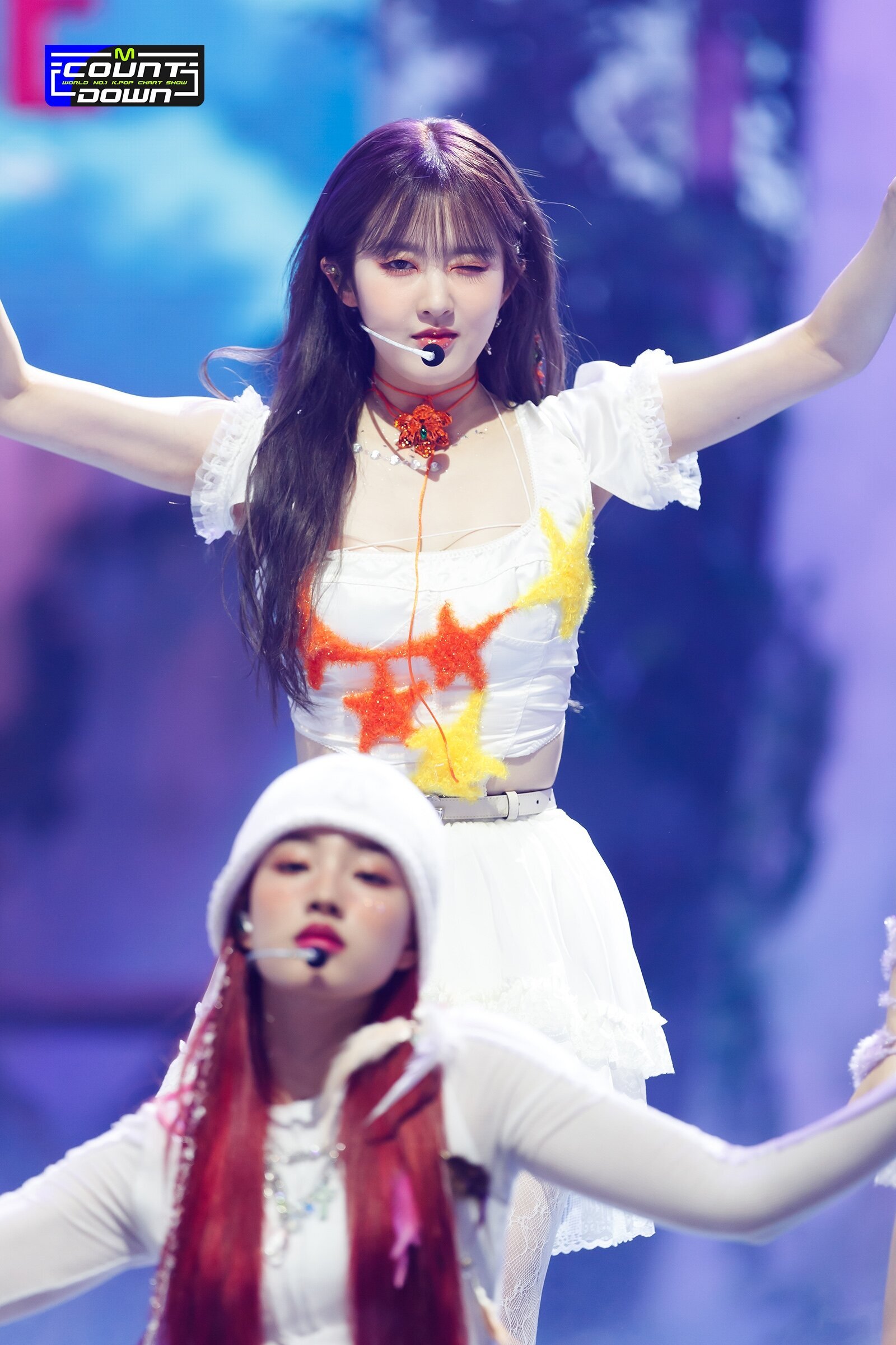 July 21, 2022 STAYC Sieun 'BEAUTIFUL MONSTER' at M Countdown