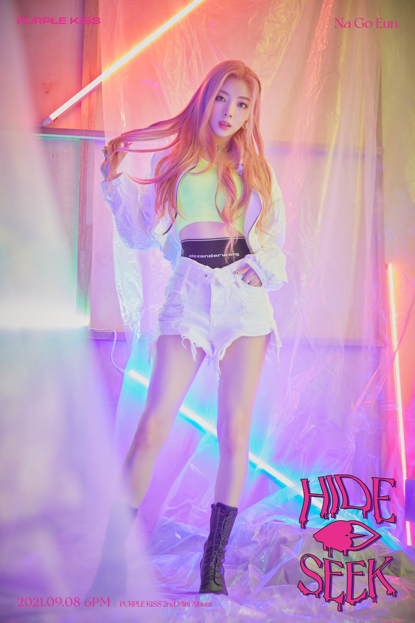 PURPLE KISS 2nd Mini Album: HIDE & SEEK (Dosie & Na Goeun Concept Photo)