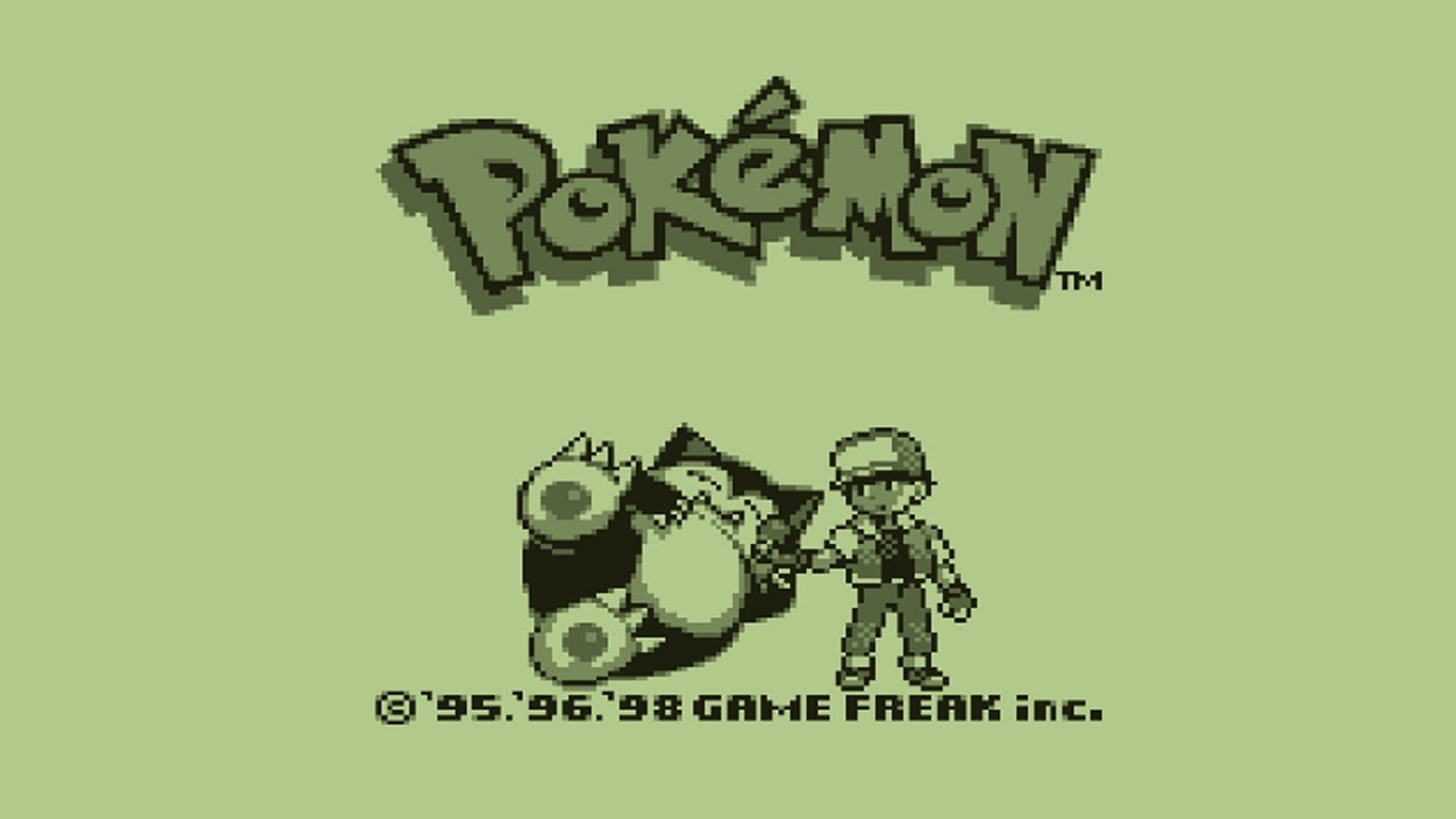 DIGITAL DOWNLOAD Pokemon Gameboy Wallpaper (Instant Download) 