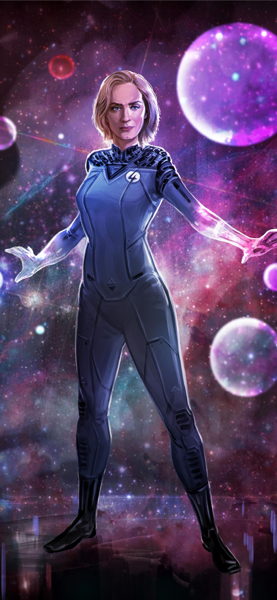 invisible woman iPhone Wallpaper Free Download