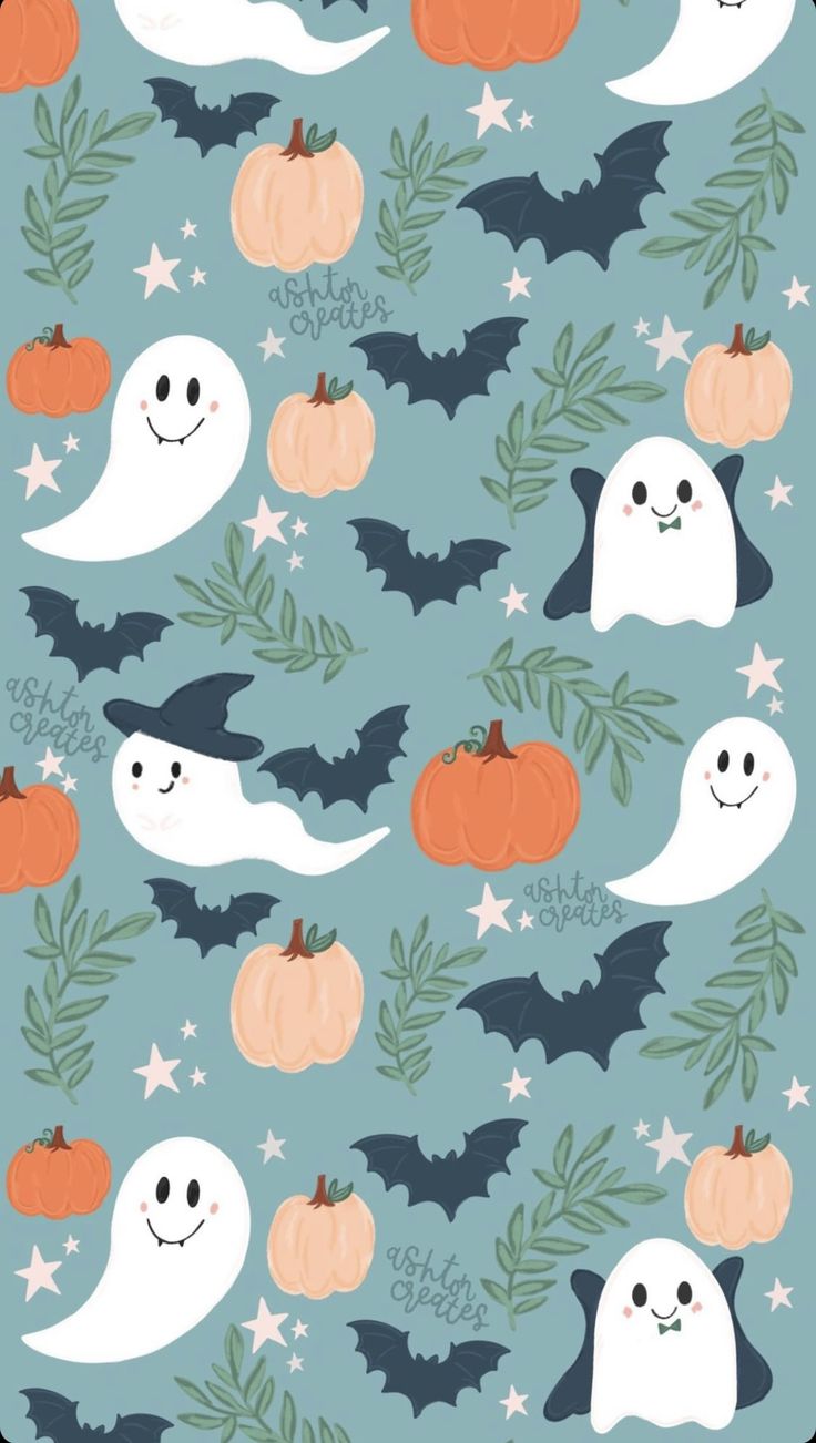 Herbst und Halloween. Halloween wallpaper, Holiday wallpaper, Baby halloween