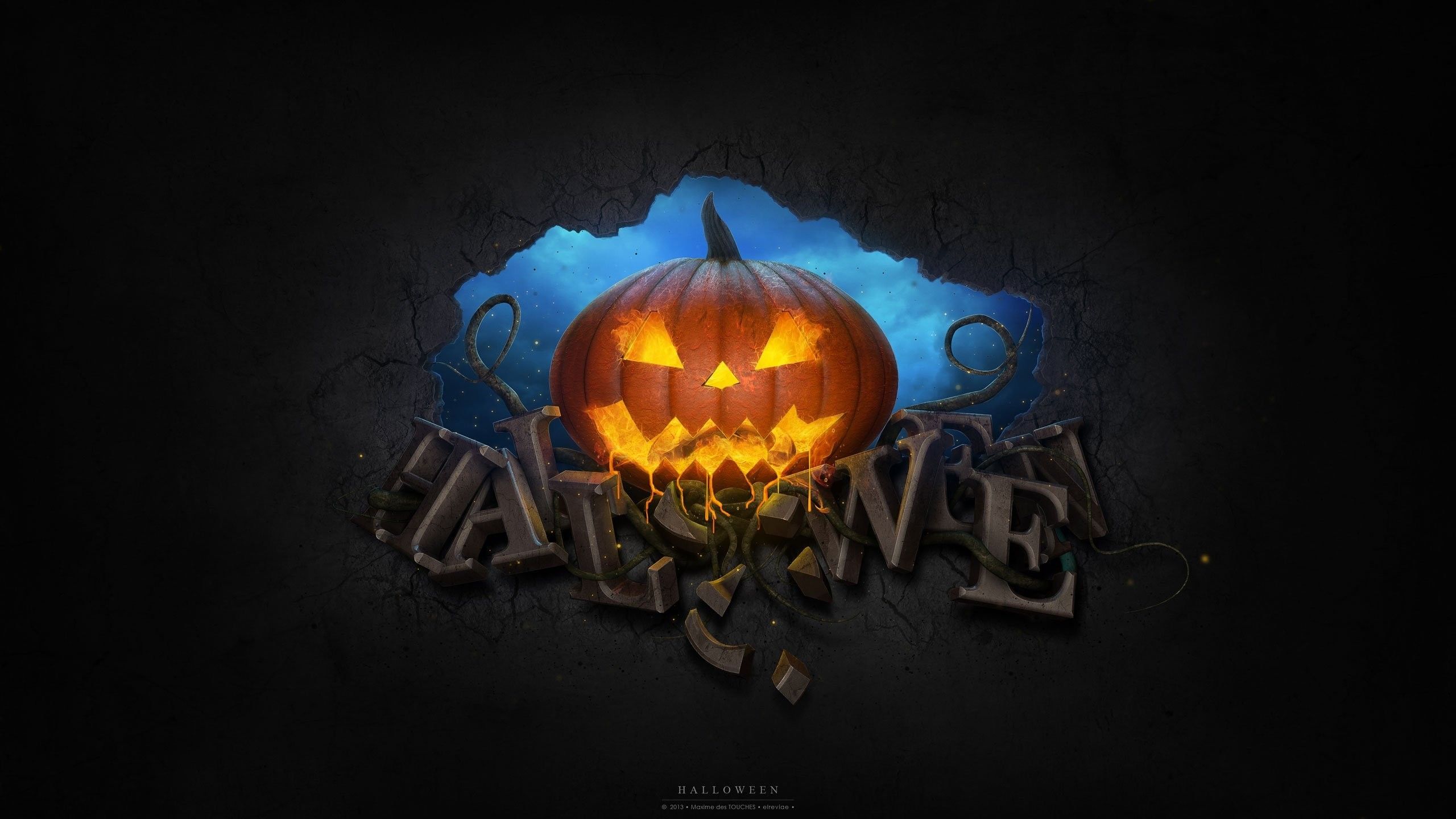 Scary Halloween Wallpaper