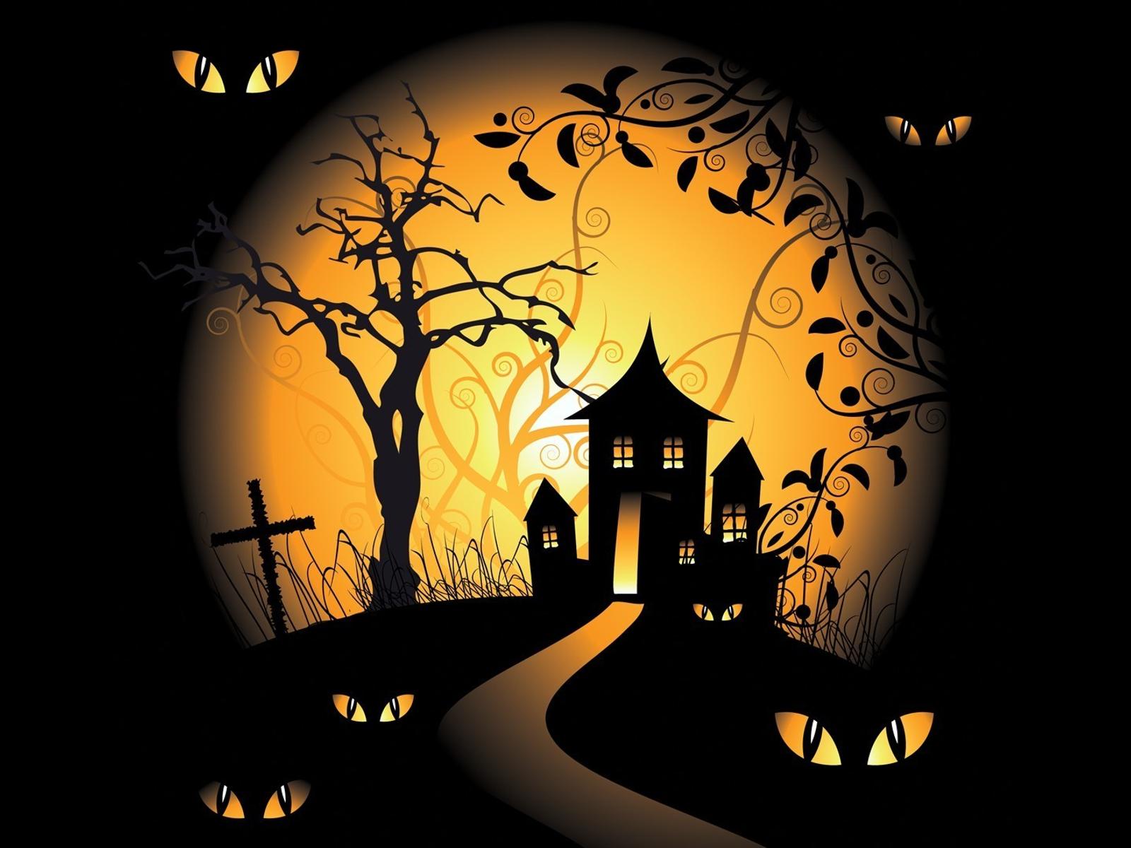 Halloween Yellow Wallpapers - Wallpaper Cave