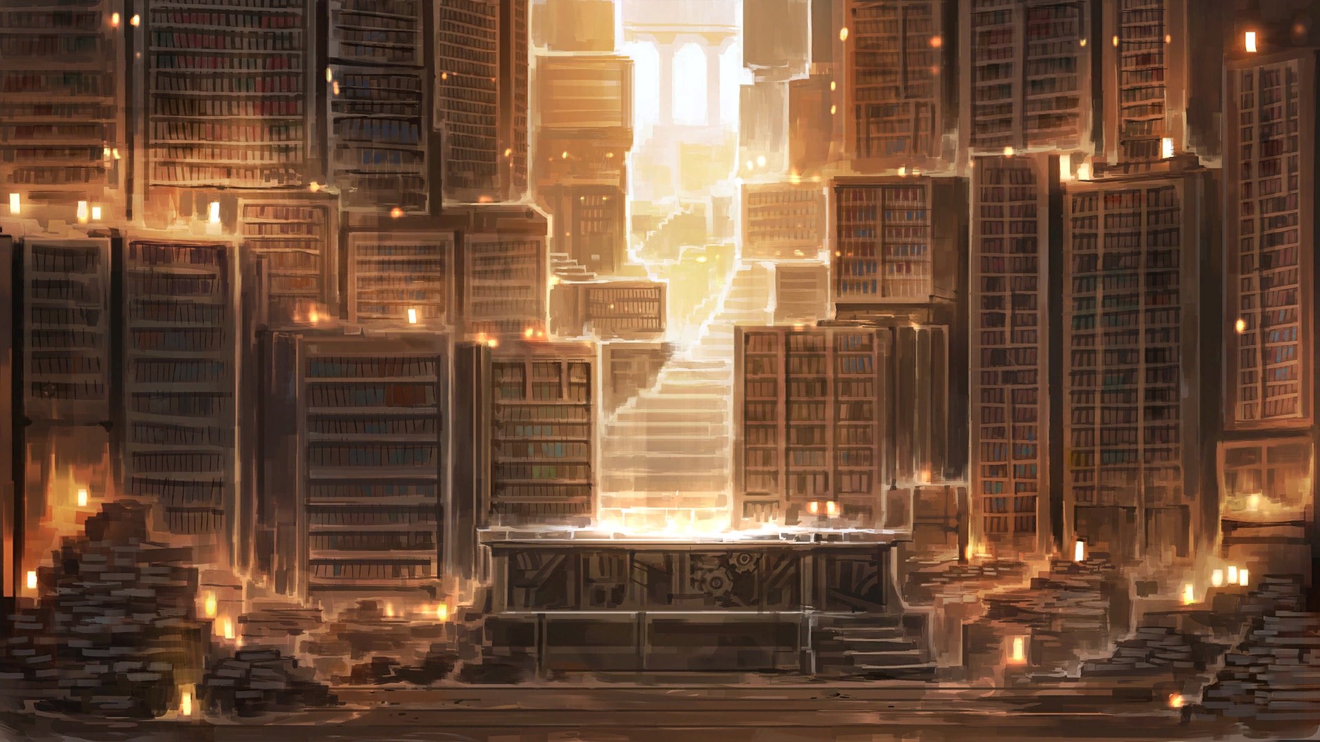 Library Of Ruina Wallpapers Wallpaper Cave