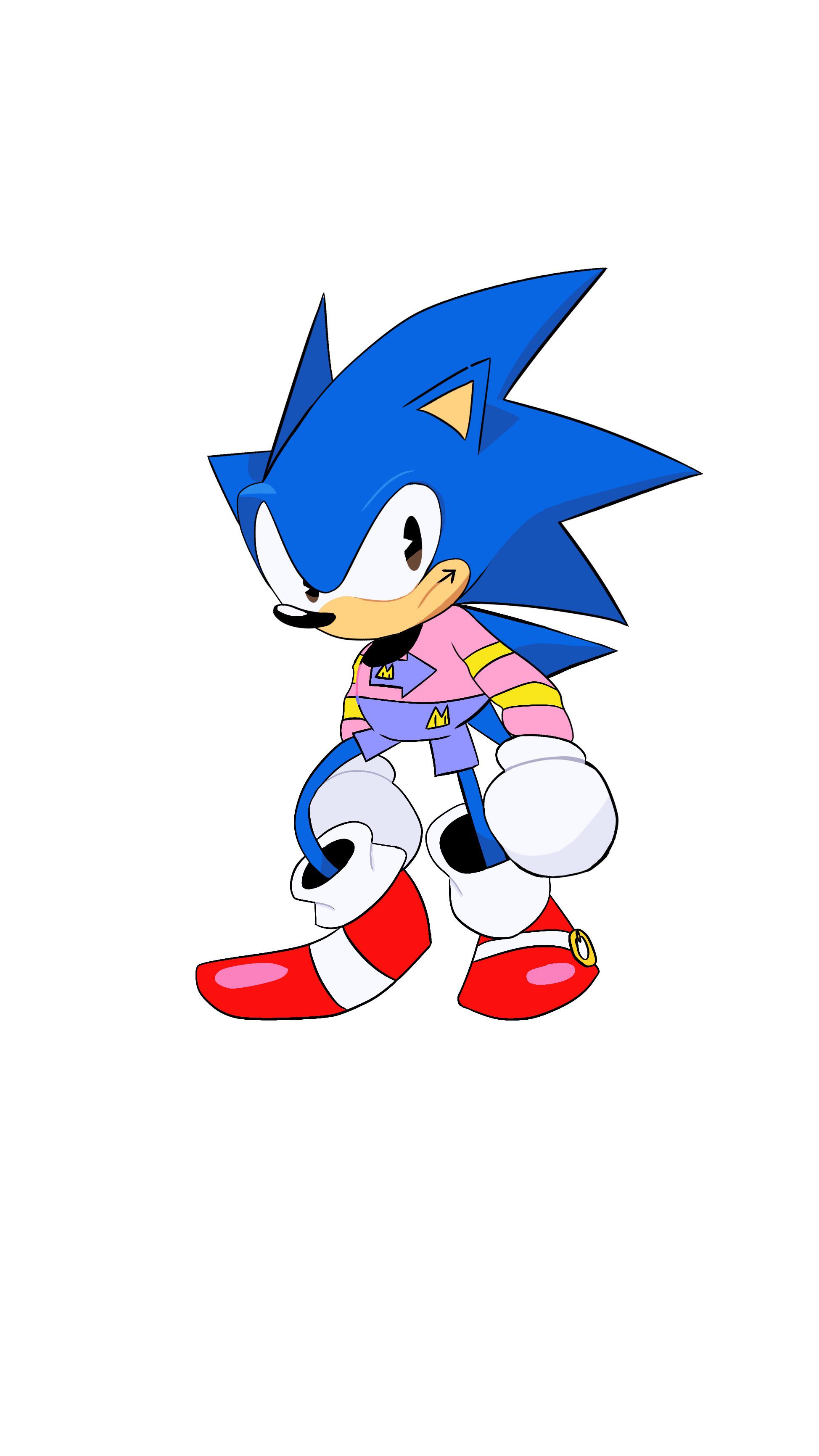 Majin Sonic Thing I drew : r/SonicTheHedgehog