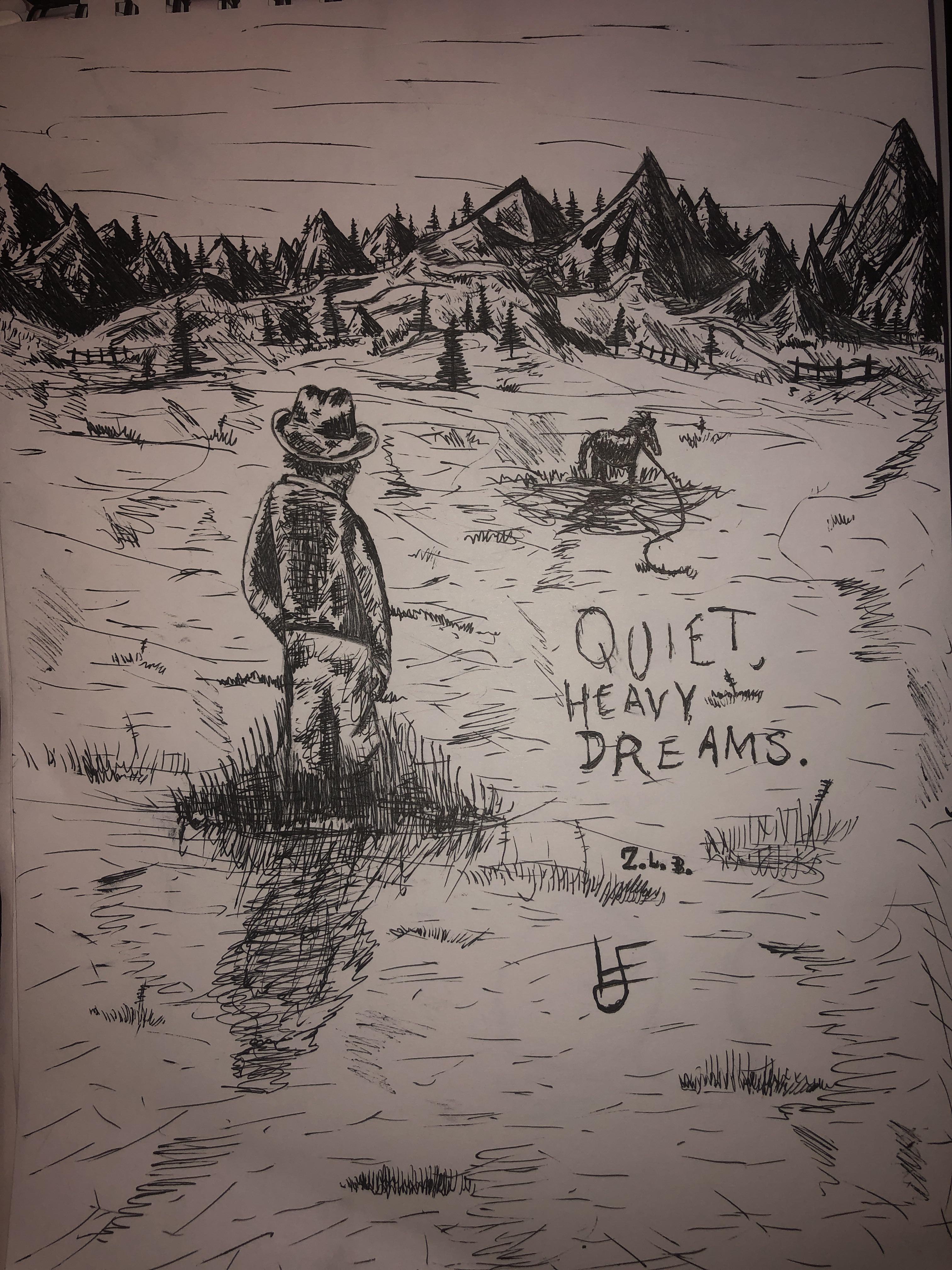 I added onto the Quiet Heavy Dreams cover