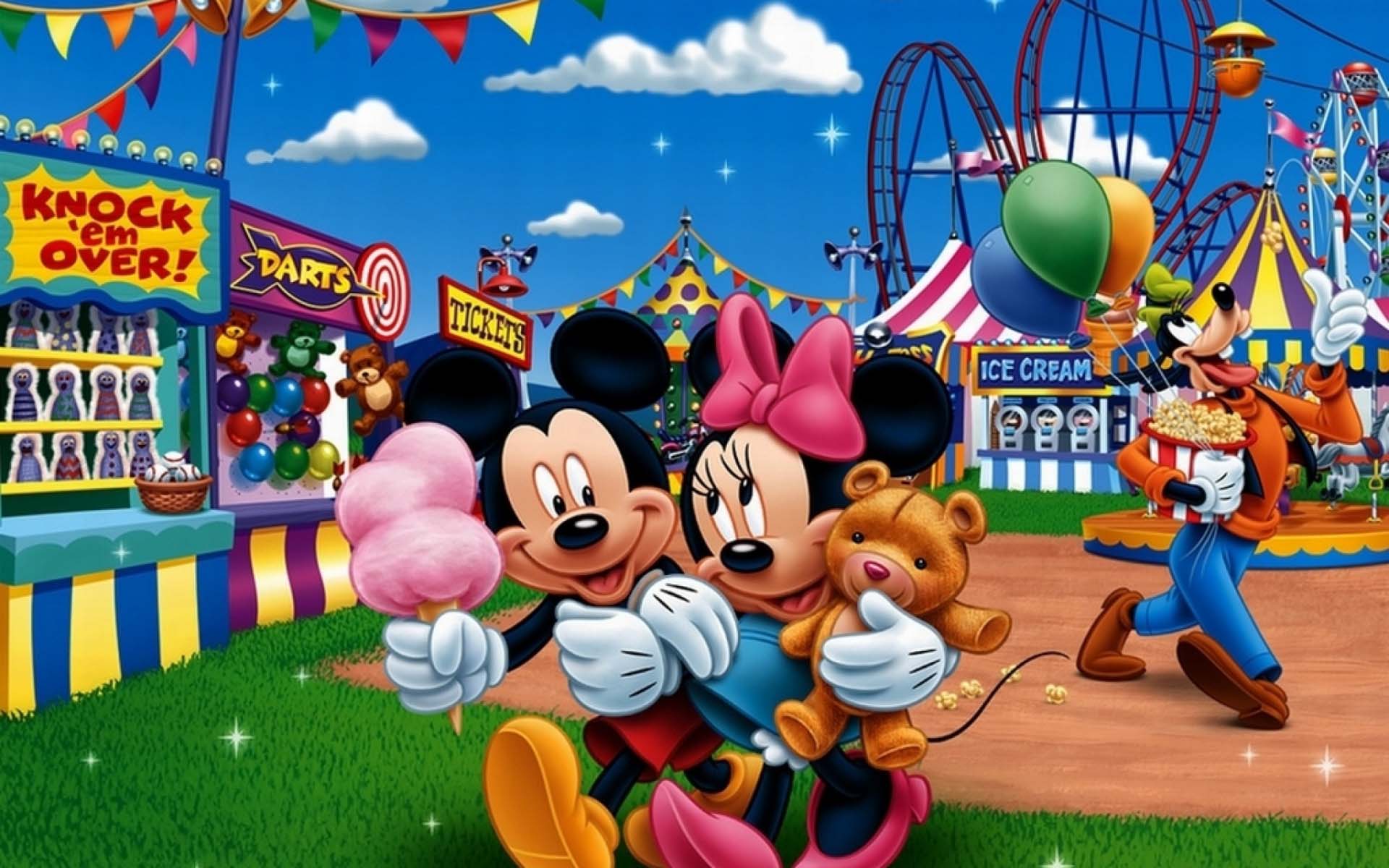 Minnie Mouse And Mickey Mouse Wallpaper Page Y Minnie Feria