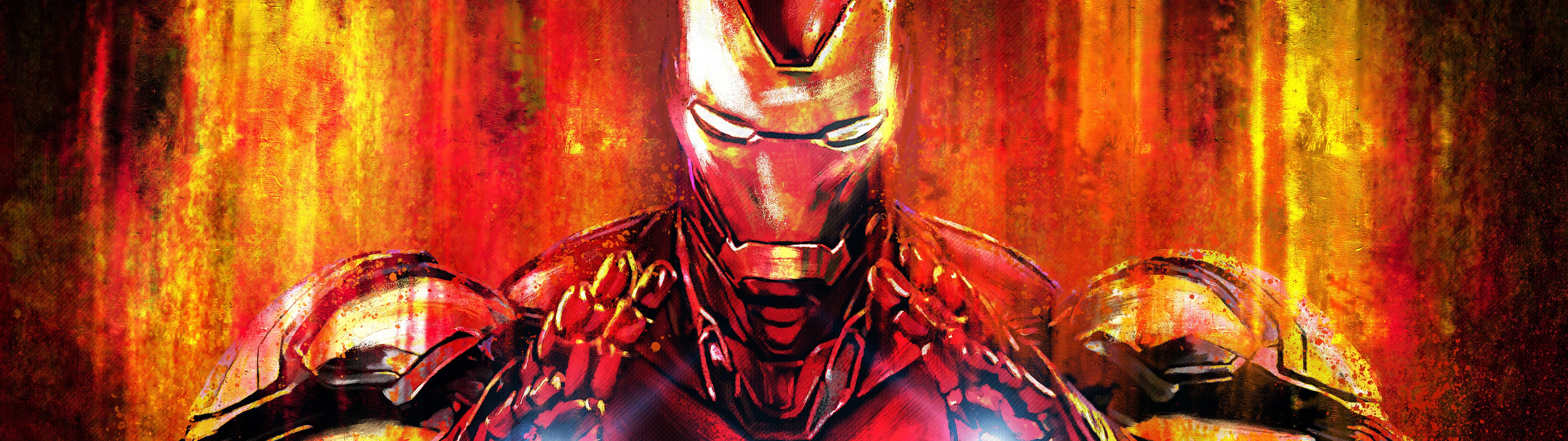 Avengers: Endgame Iron Man 8K Wallpaper