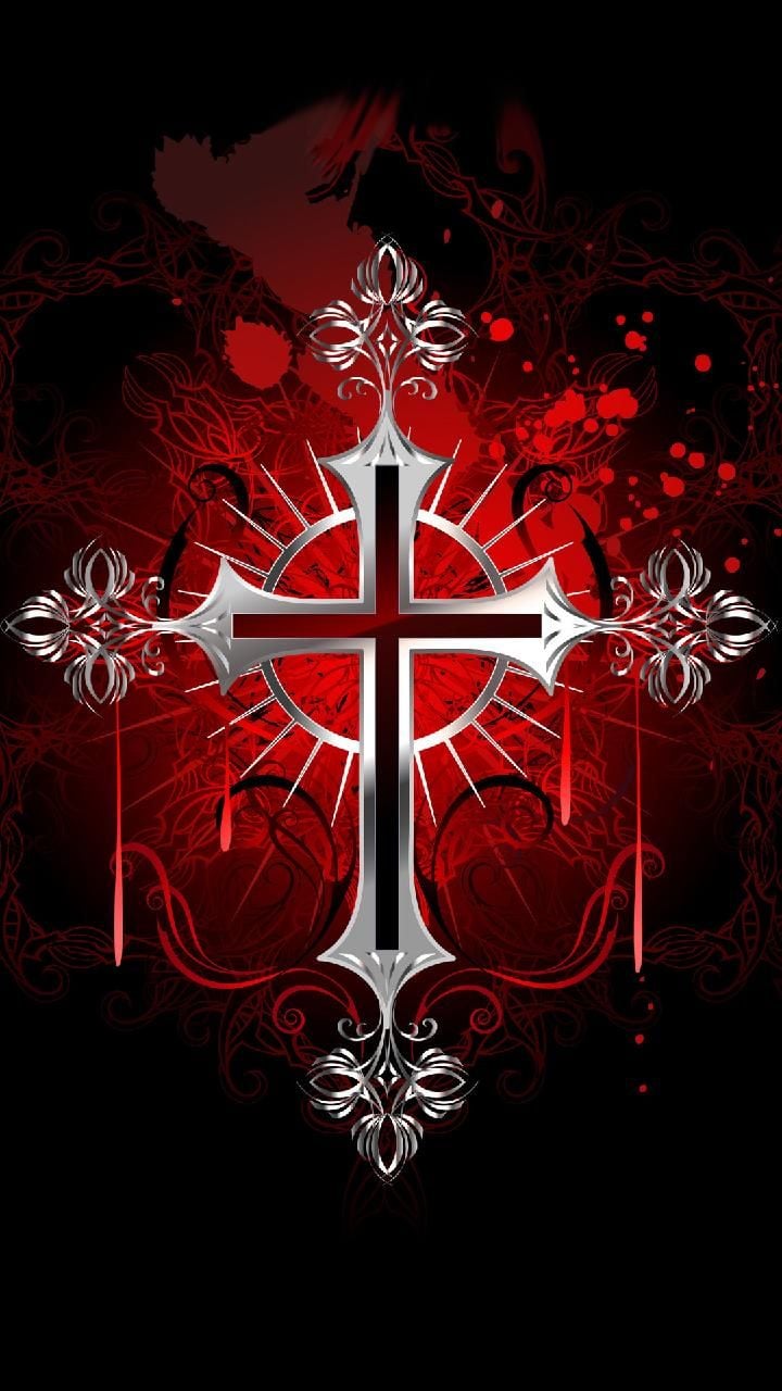 Free download Download silver cross Wallpaper by georgekev 9d [720x1280] for your Desktop, Mobile & Tablet. Explore Red Cross Wallpaper. Red Cross Wallpaper, Cross Background, Cross Wallpaper