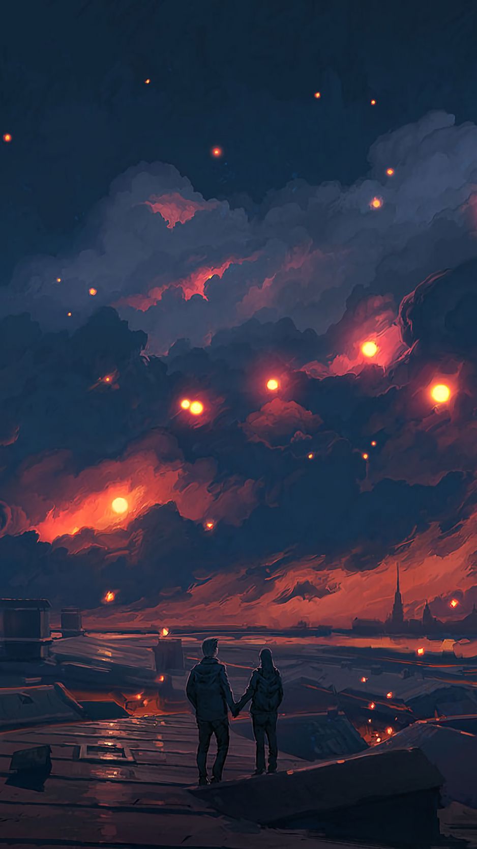 Night Painting Wallpapers - Wallpaper Cave