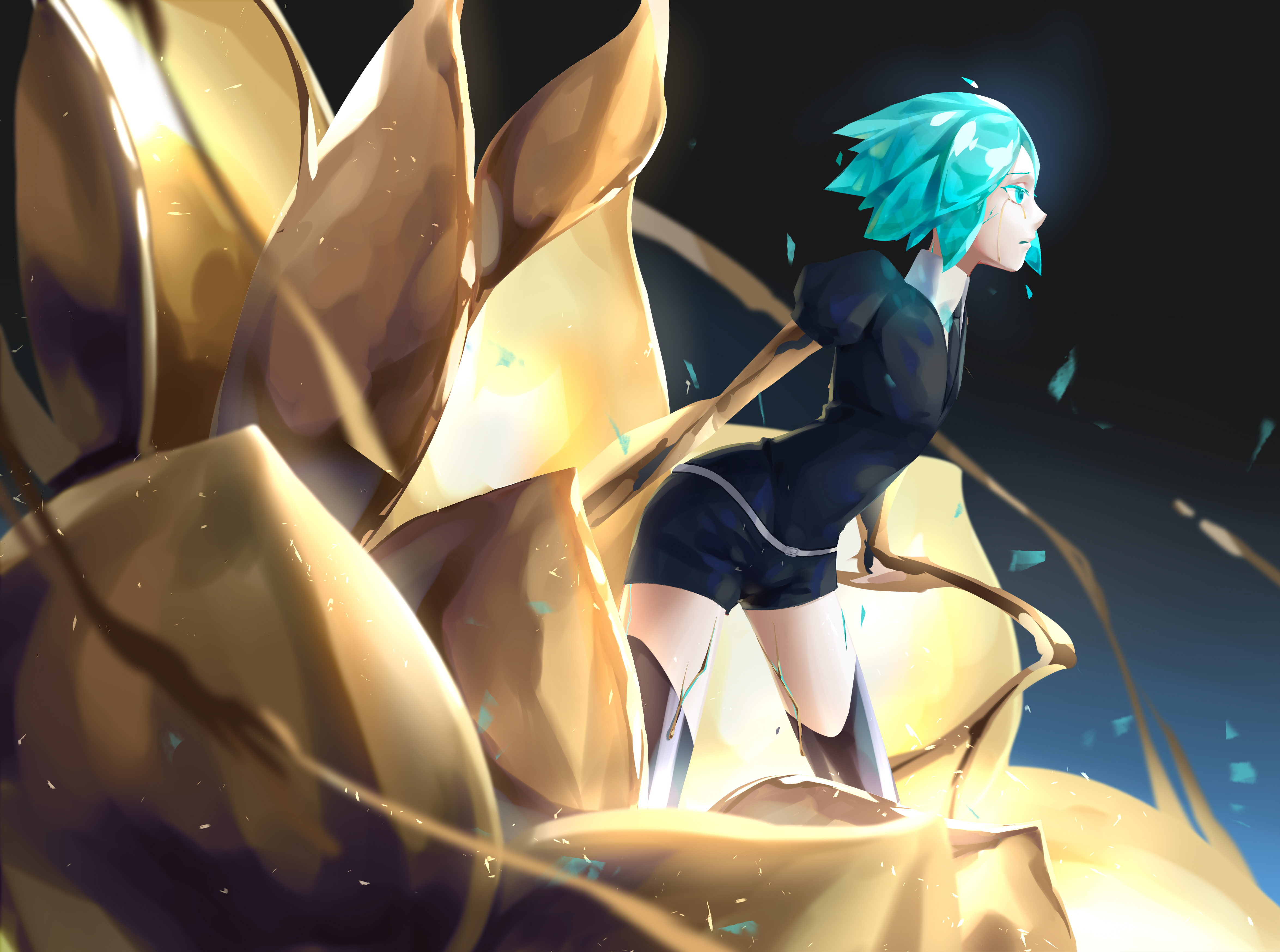 4K Phosphophyllite (Houseki no Kuni) Wallpaper and Background Image
