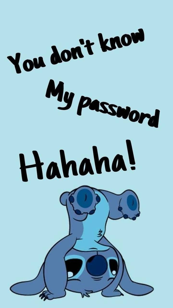 Don't Touch My iPad Stitch Wallpaper