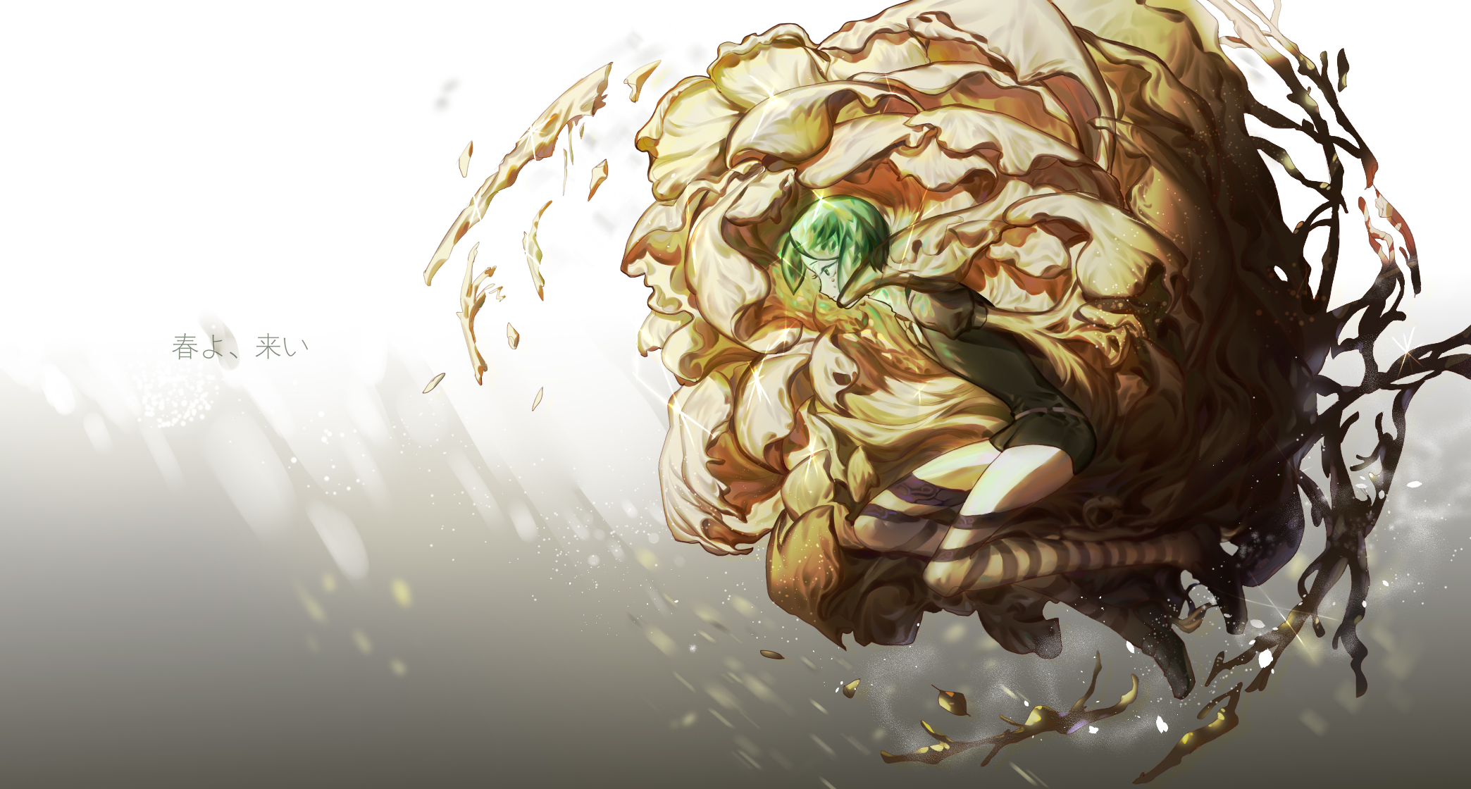 Houseki no Kuni Phosphophyllite (Houseki no Kuni) Pixiv Fanart wallpaperx1120