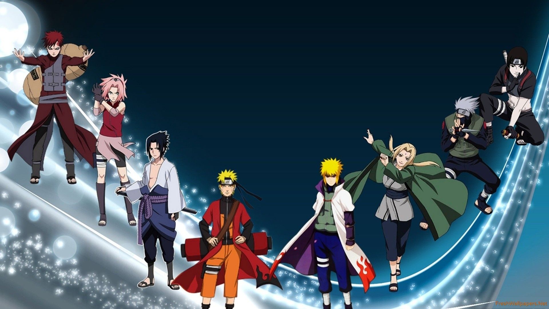 Naruto Shippuden Characters Wallpaper