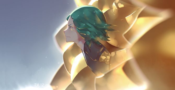 Angry, phosphophyllite, houseki no kuni wallpaper, HD image, picture, background, 4f4c97