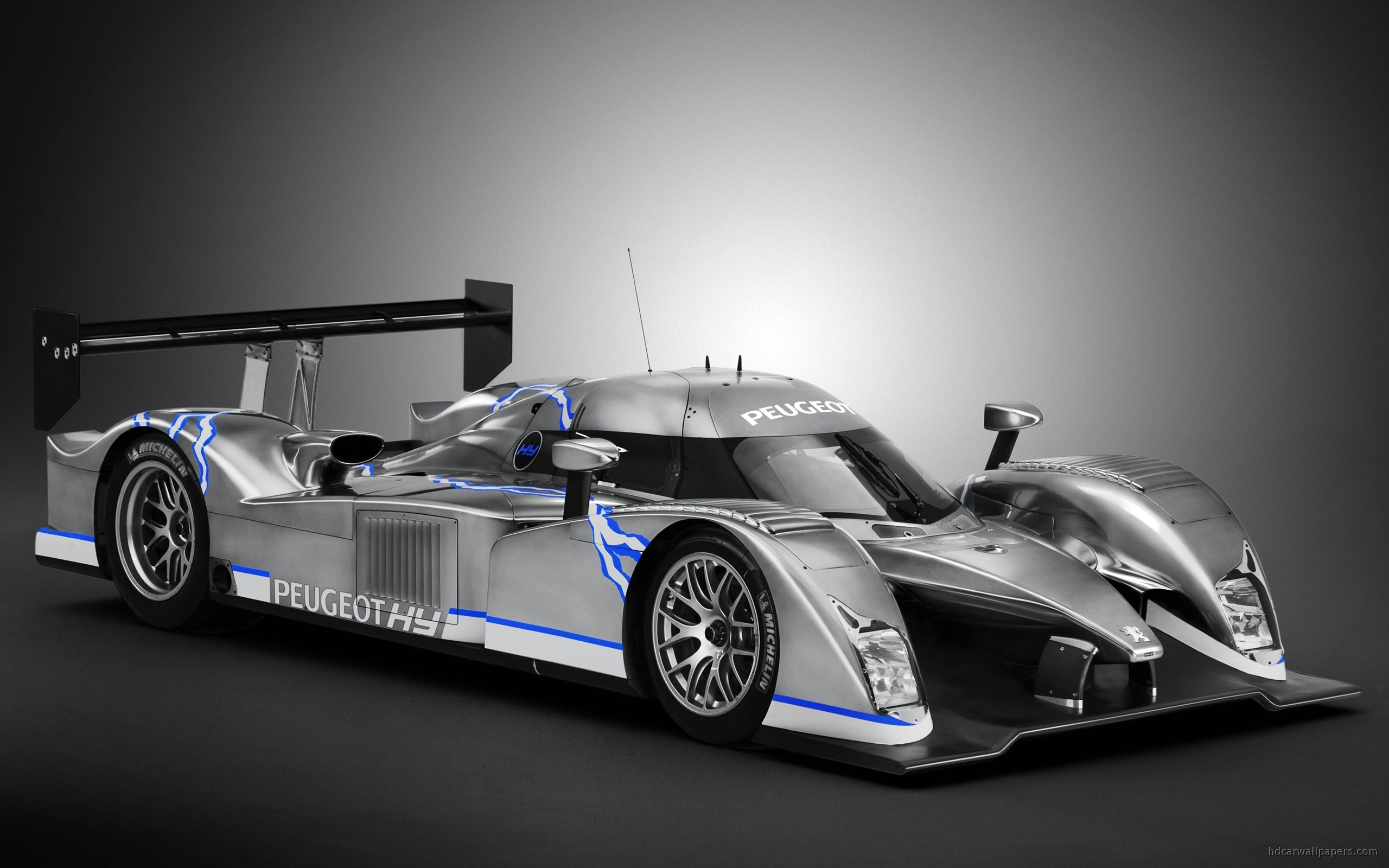 The Peugeot 908 HYbrid Race Wallpaper. HD Car Wallpaper