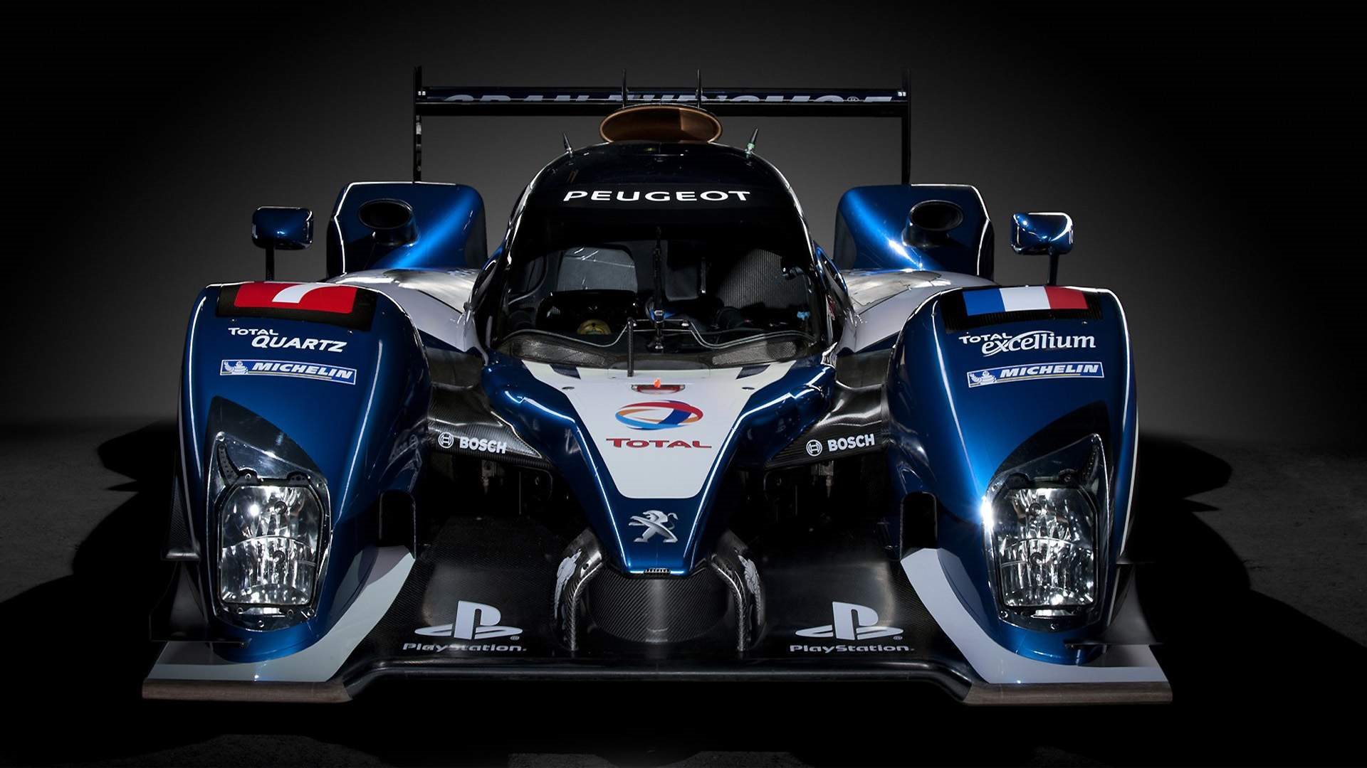 Download wallpaper Peugeot 908, 2016 cars, supercars, racing Peugeot for desktop with resolution 1920x1080. High Quality HD picture wallpaper