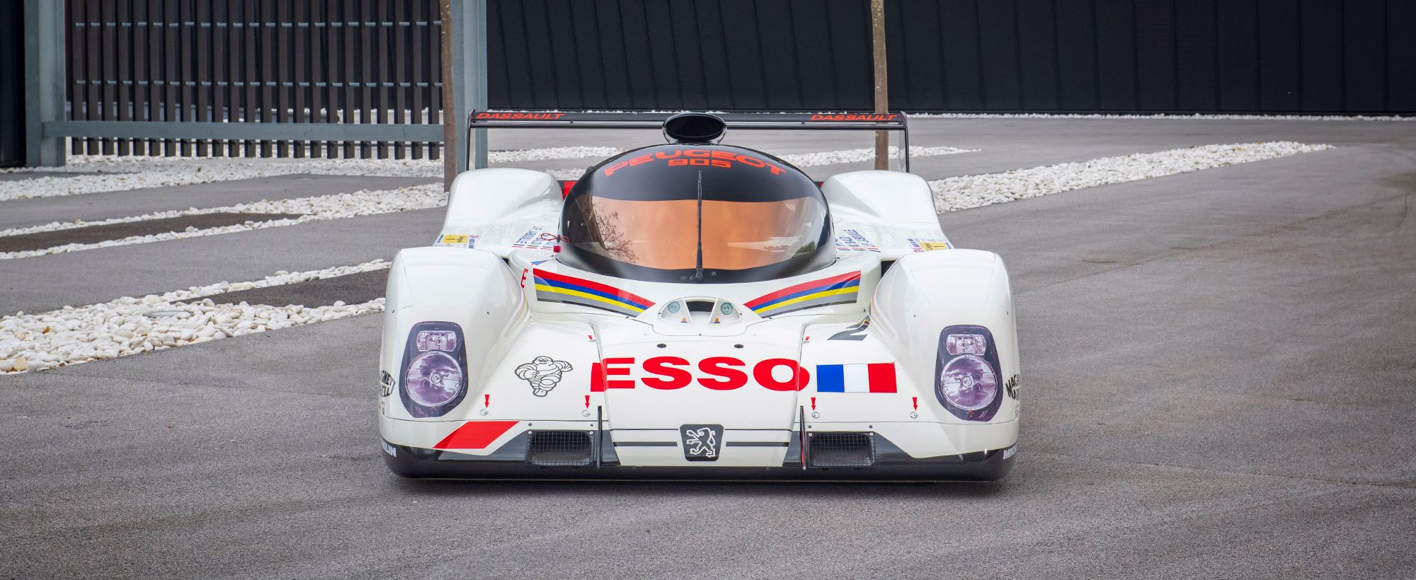 Peugeot 905 Evo 1 first ever 905 built, 1993 Le Mans pole car, and third place overall Hamilton ROFGO