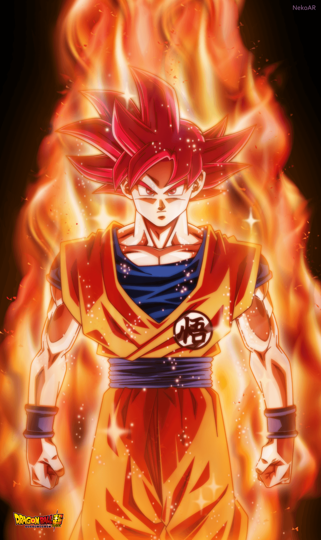 Ssj God Goku Wallpaper Free Ssj God Goku Background