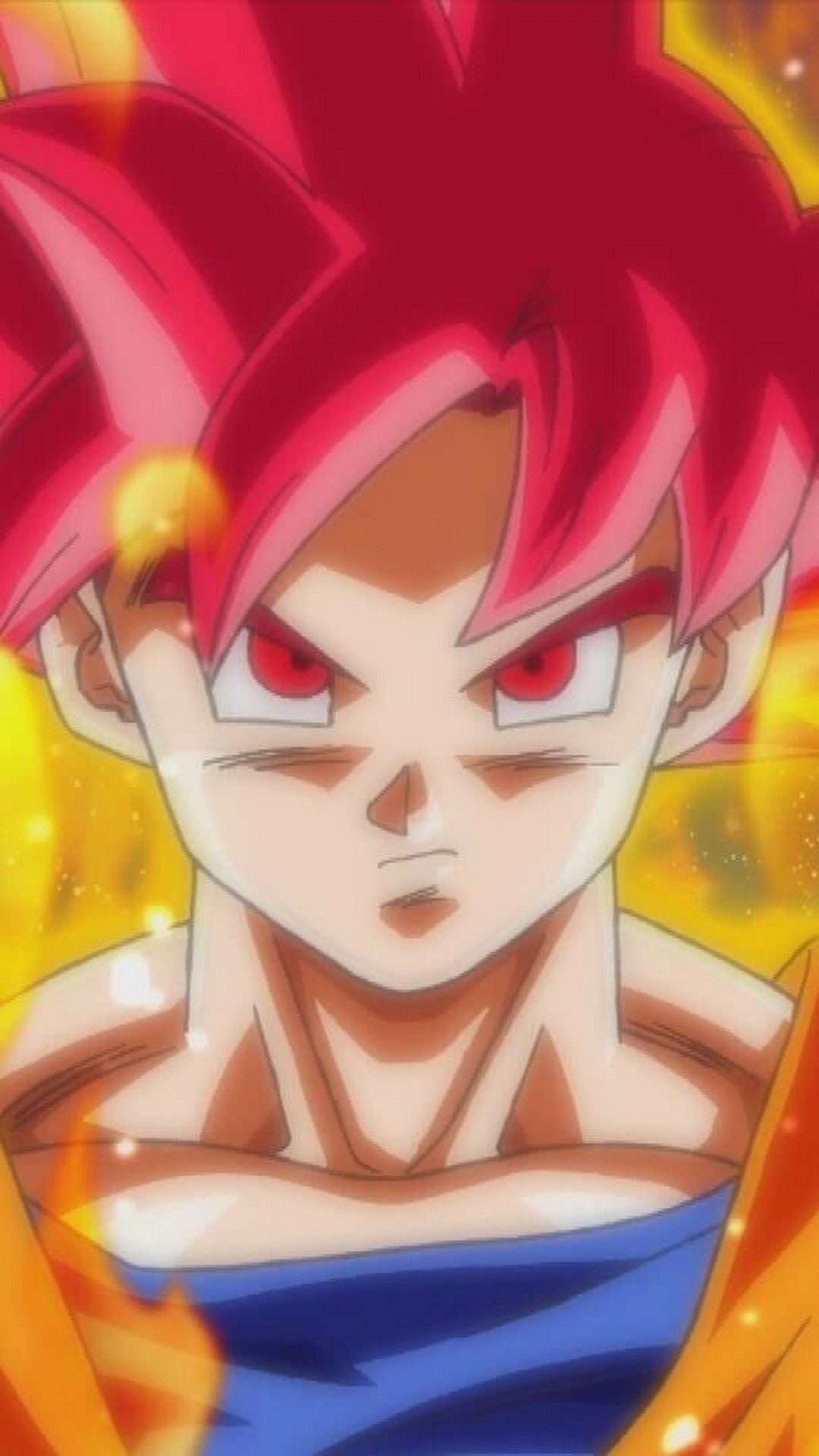 iPhone 7 Wallpaper Goku Super Saiyan God With Image Super Saiyan Red